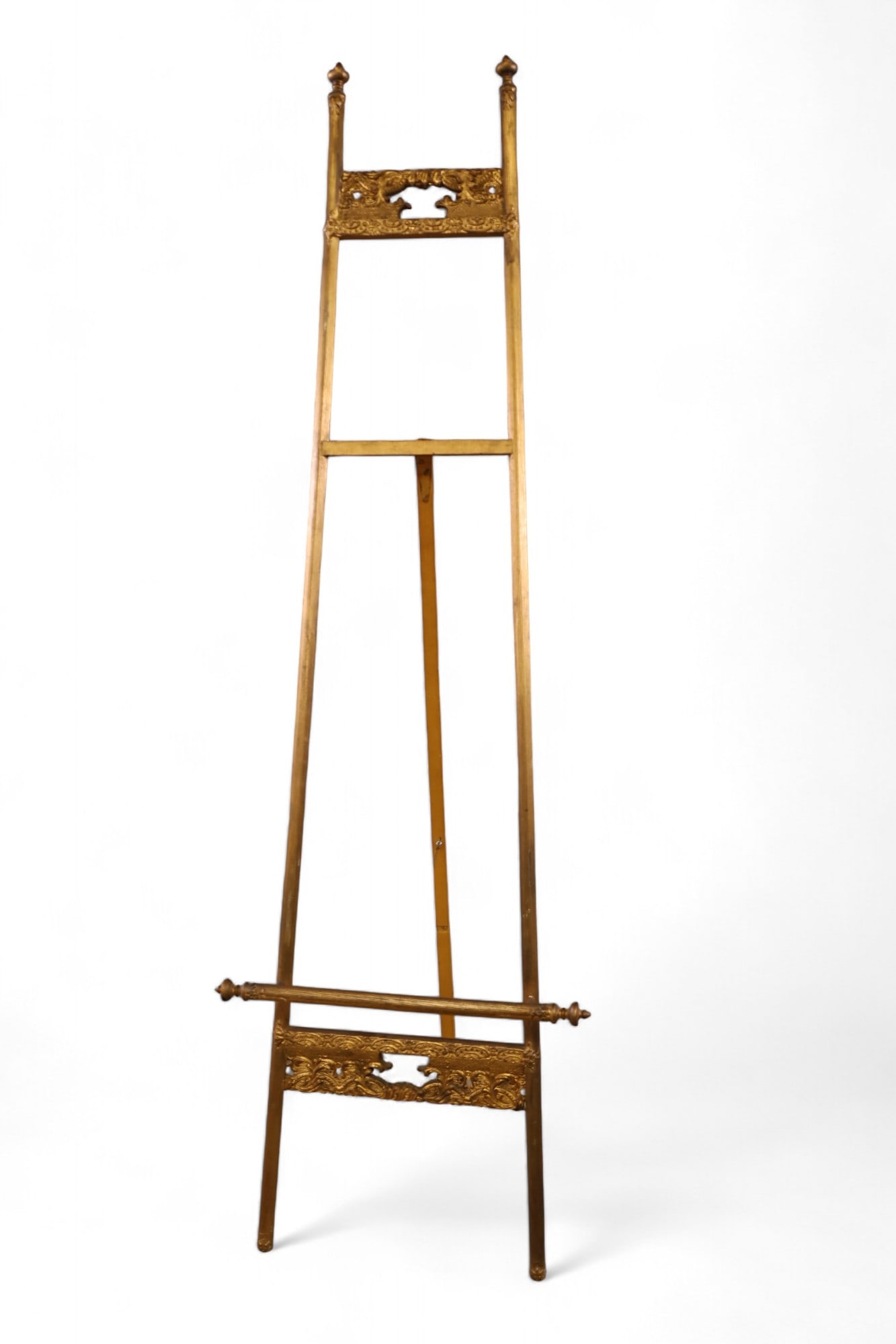 VICTORIAN GOLD GILT EASEL (1 of 3)