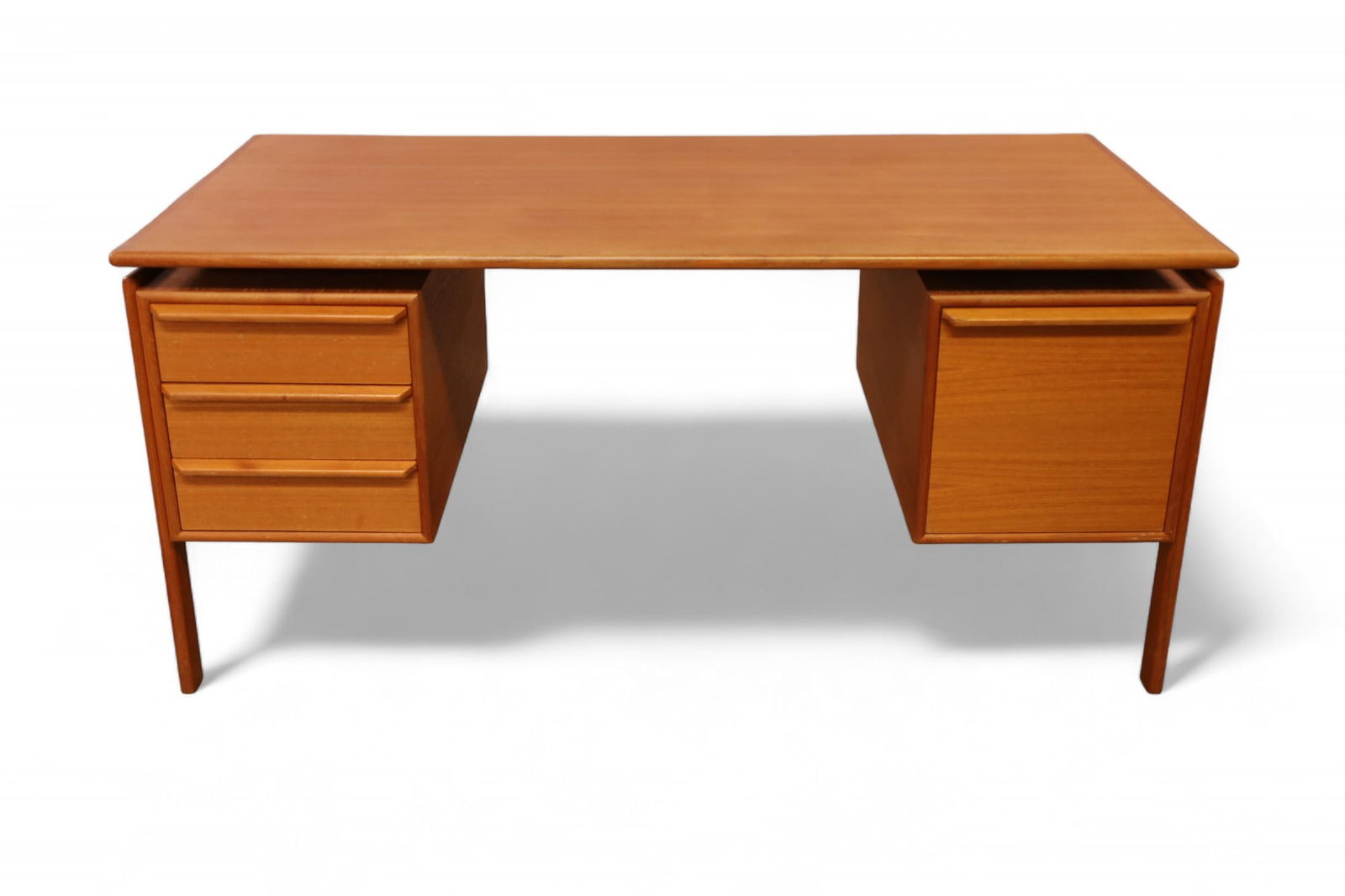 DANISH TEAK FLOATING WRITING DESK (1 of 6)