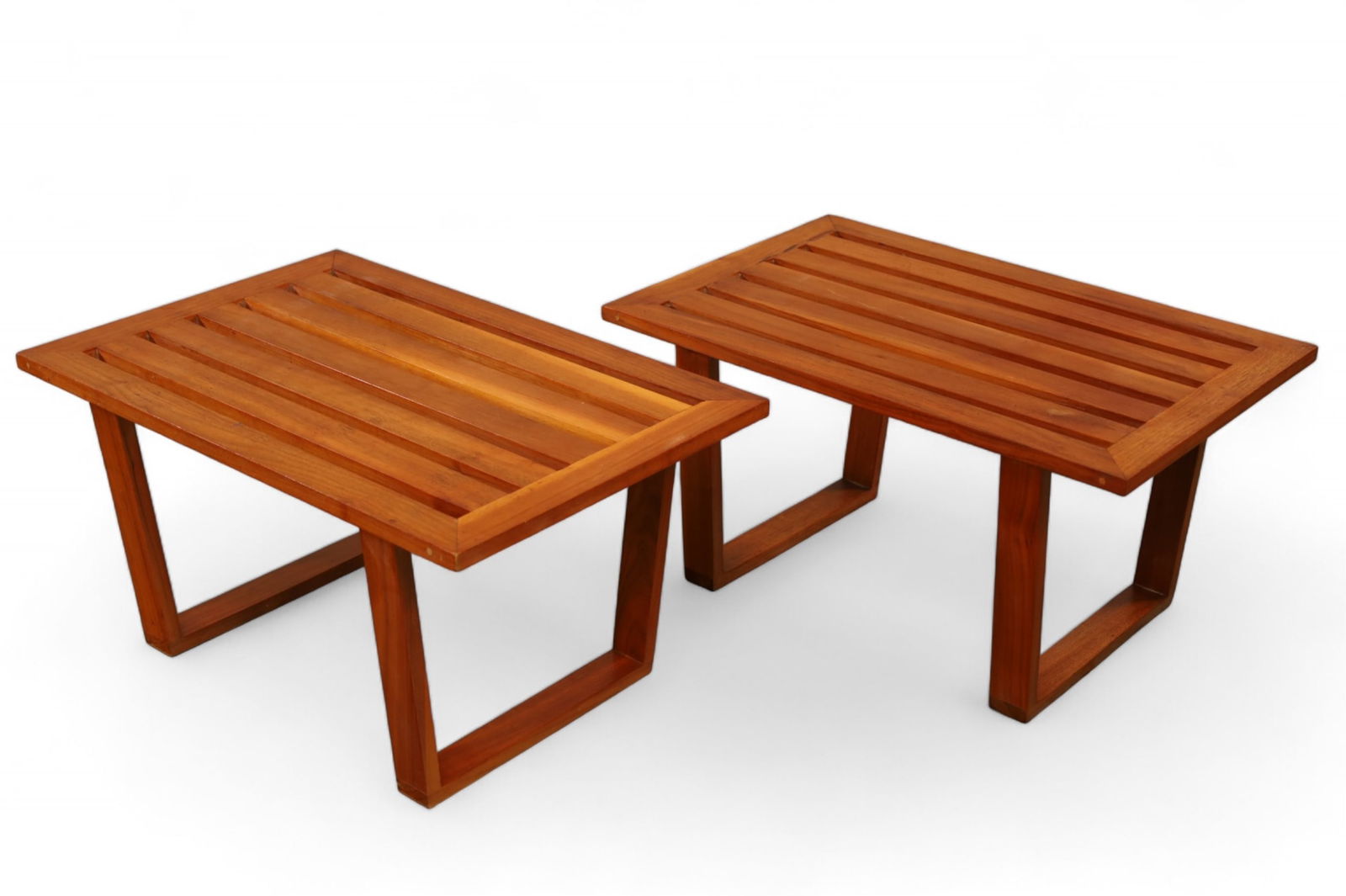 PAIR OF PATIO TABLES (1 of 2)