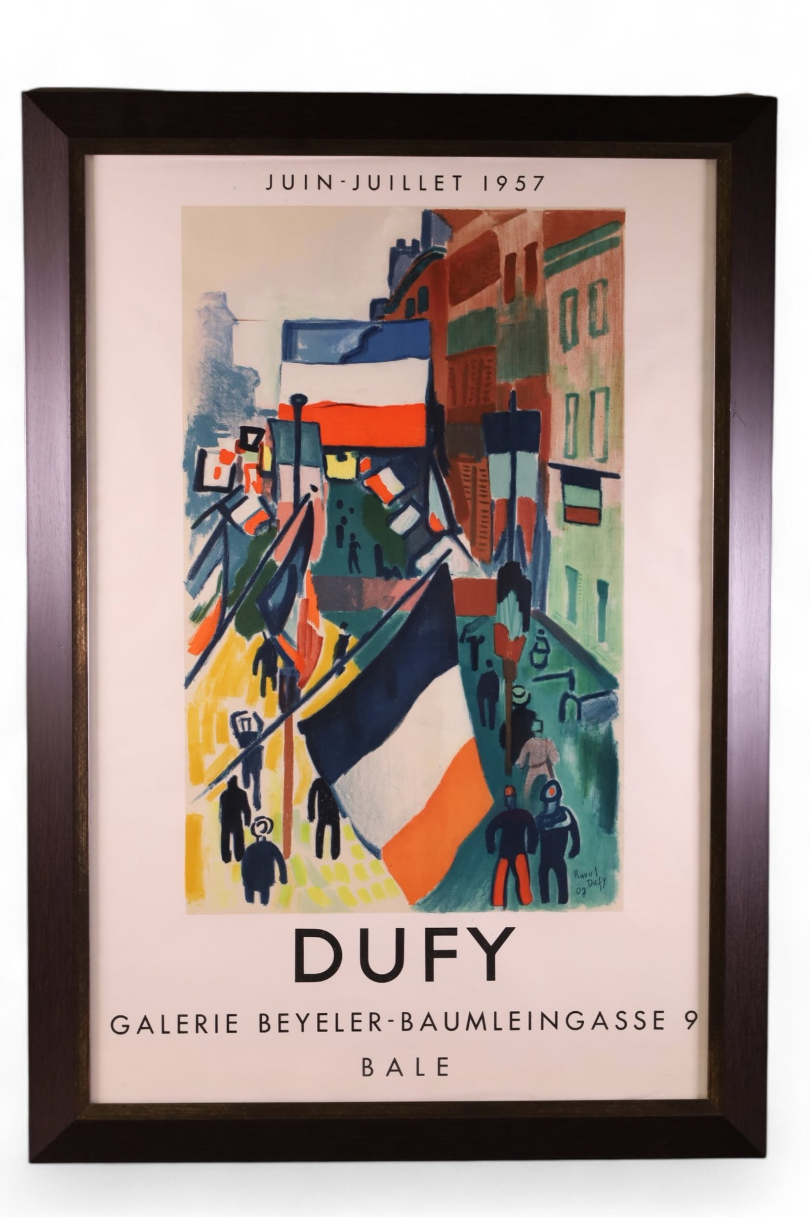 RAOUL DUFY EXHIBITION POSTER (1 of 2)