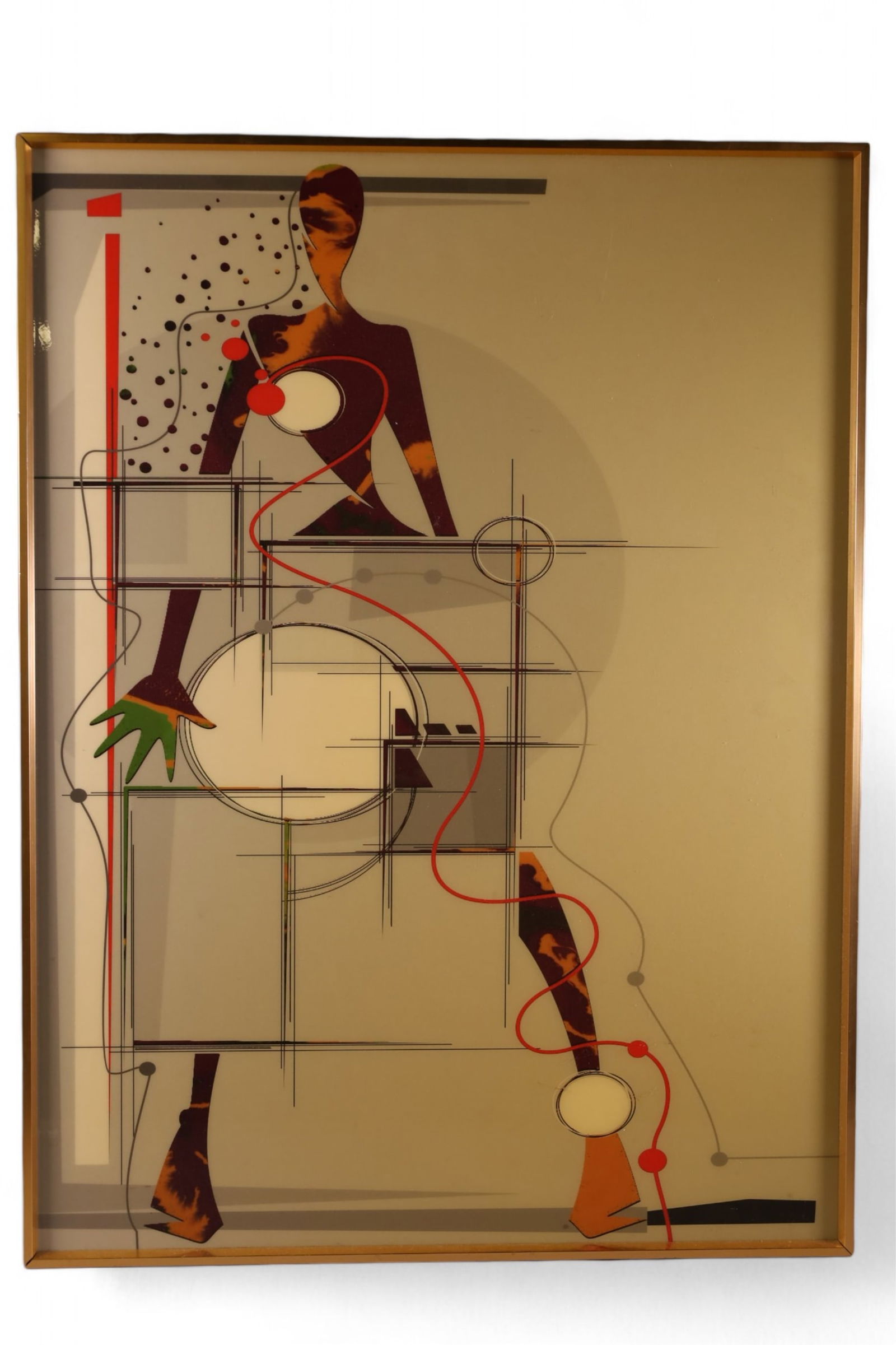 MID CENTURY MODERN WALL HANGING (1 of 1)