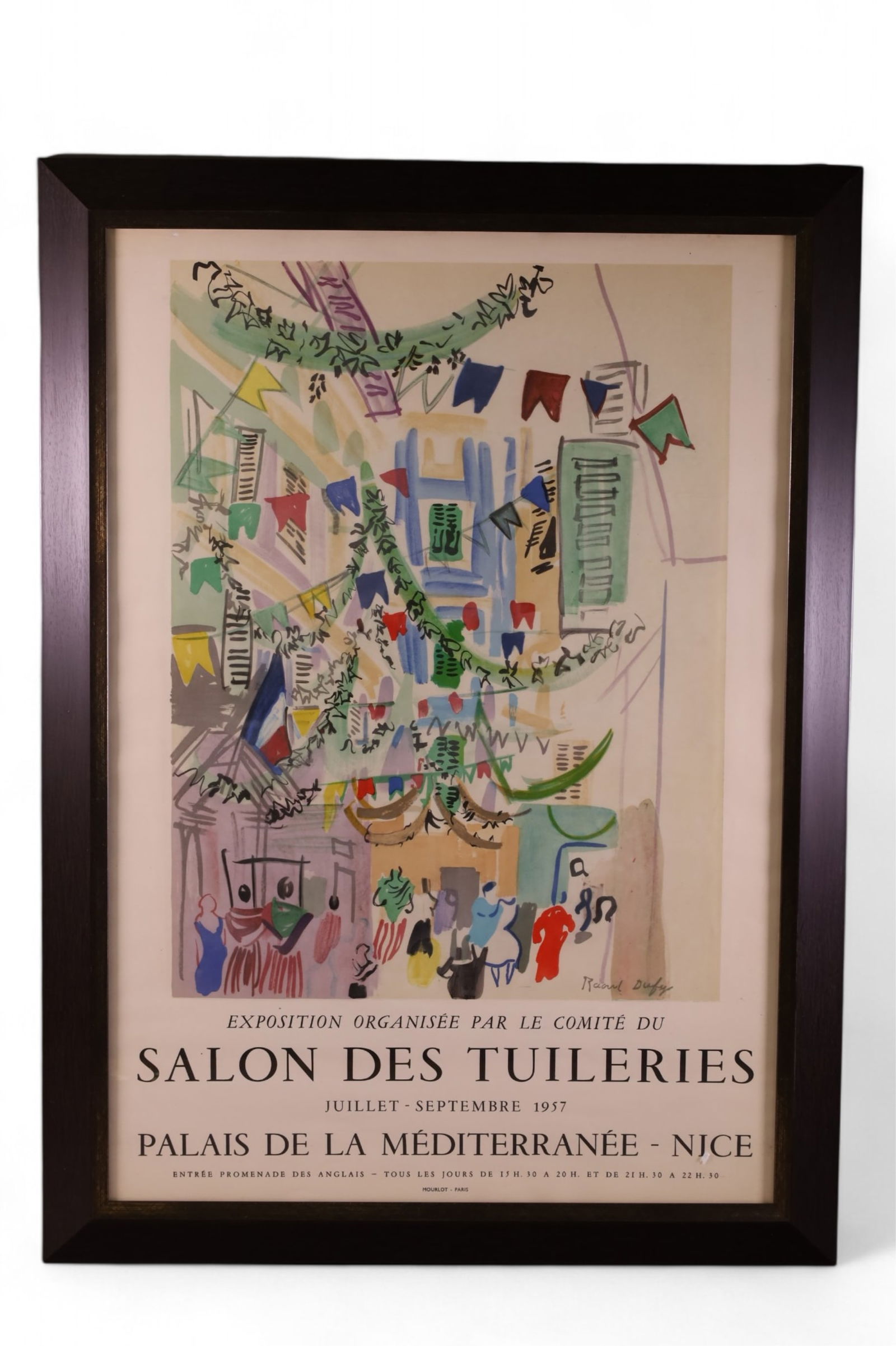 RAOUL DUFY EXHIBITION POSTER (1 of 4)