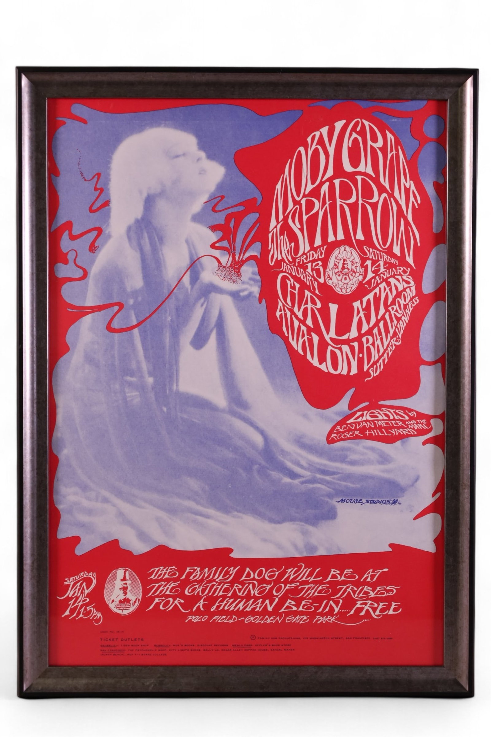 MOBY GRAPE CONCERT POSTER (1 of 4)