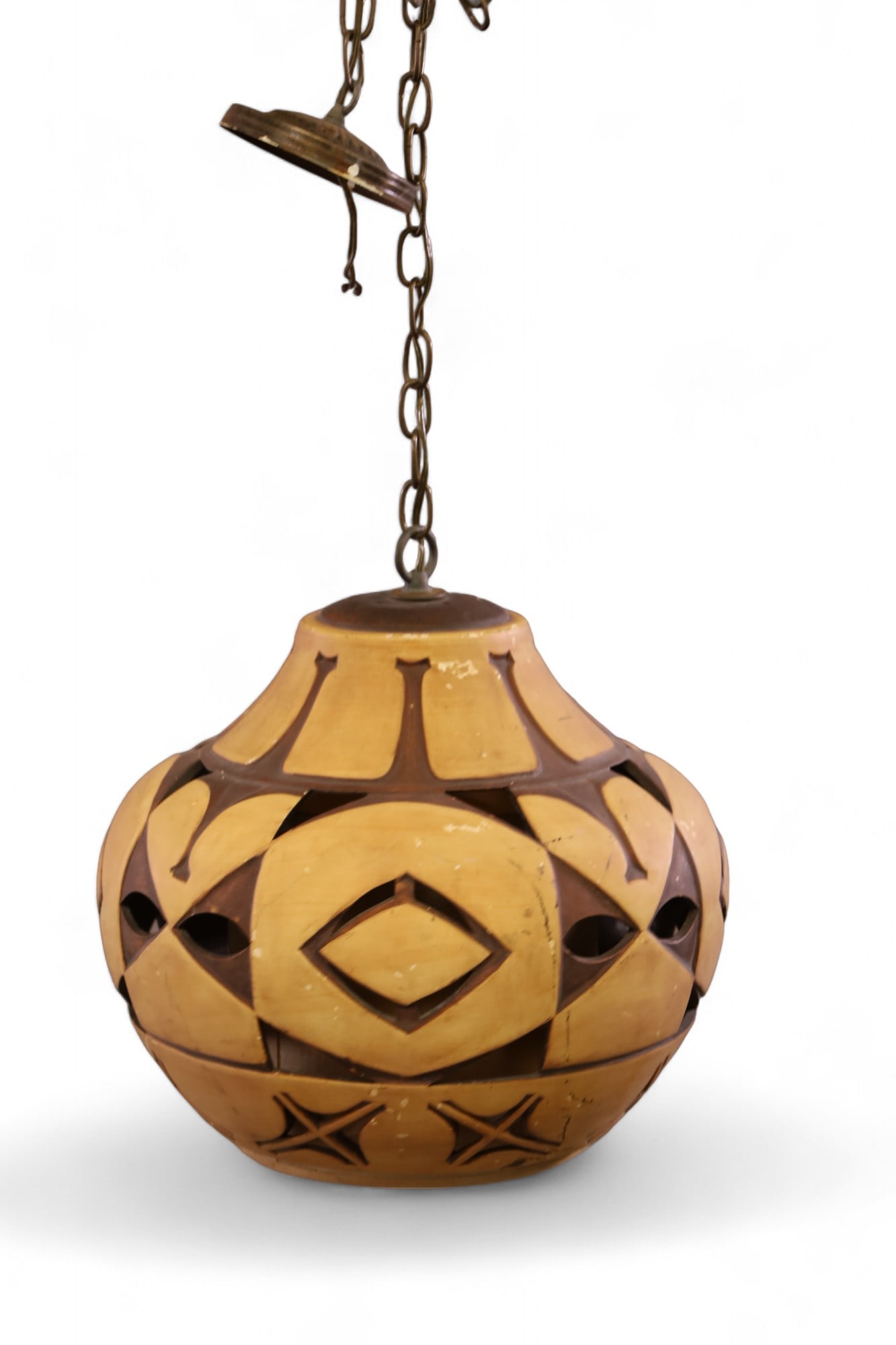 MID CENTURY MODERN HANGING LAMP (1 of 4)