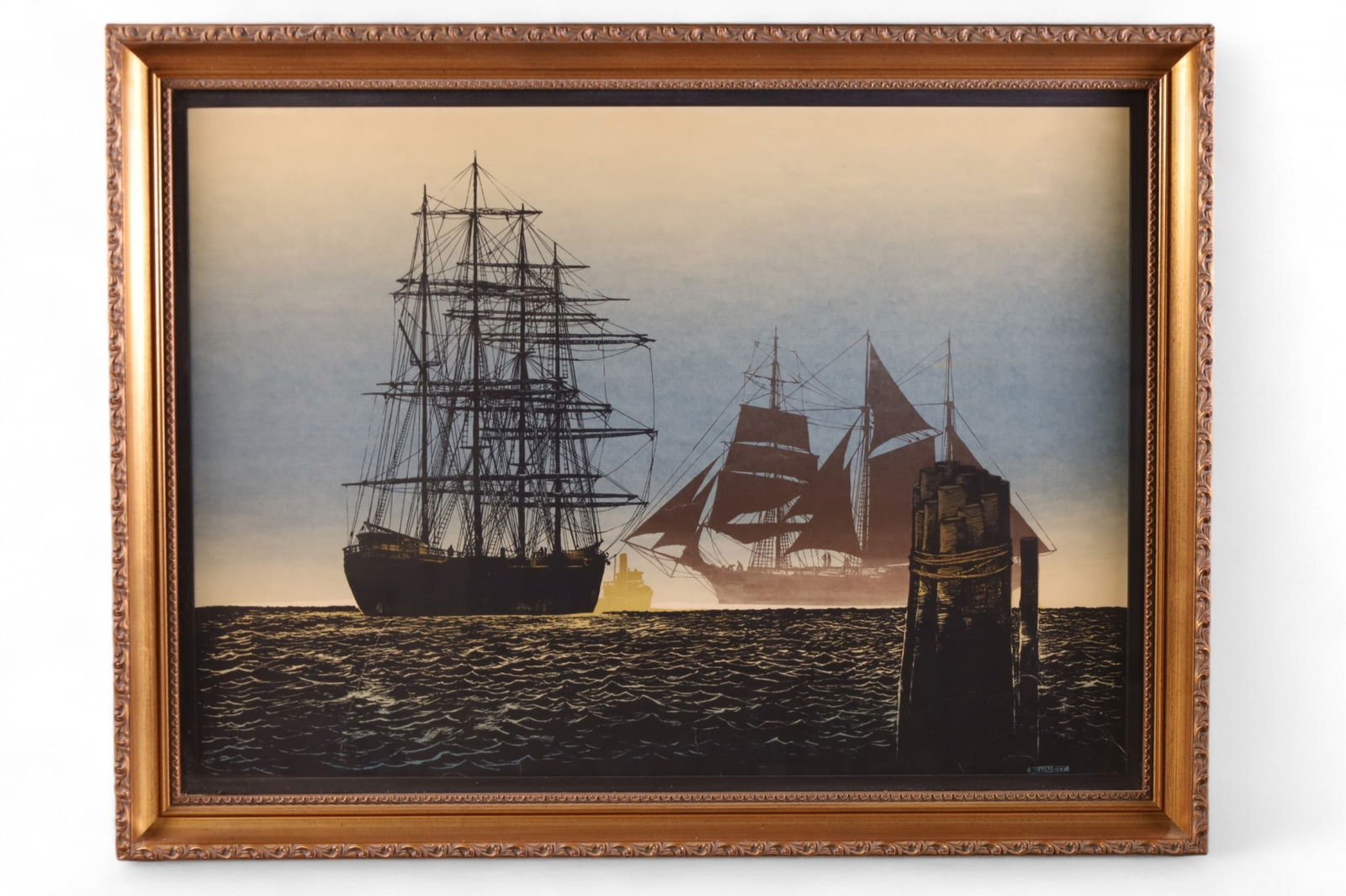 ELTON BENNETT SAILSHIP PRINT (1 of 3)