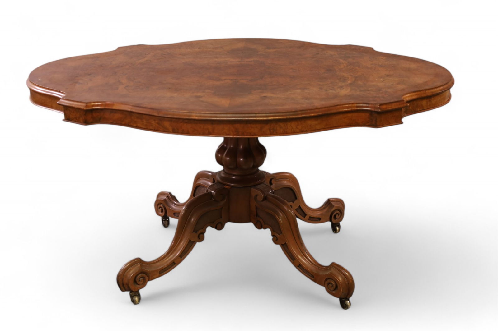 FRENCH BURLED CENTER TABLE (1 of 3)