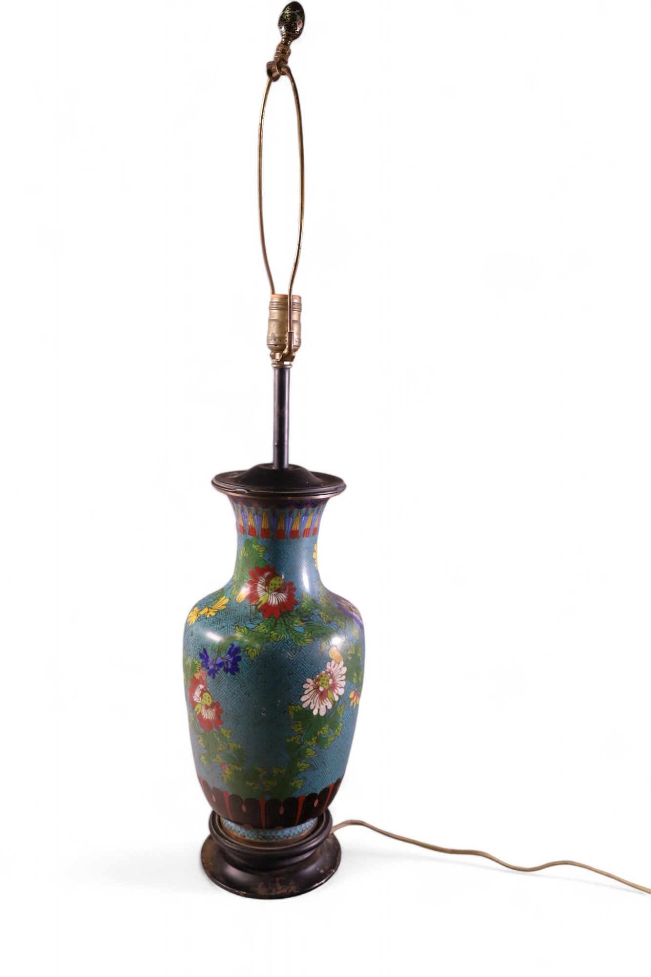 CLOISONNE TABLE LAMP (1 of 5)