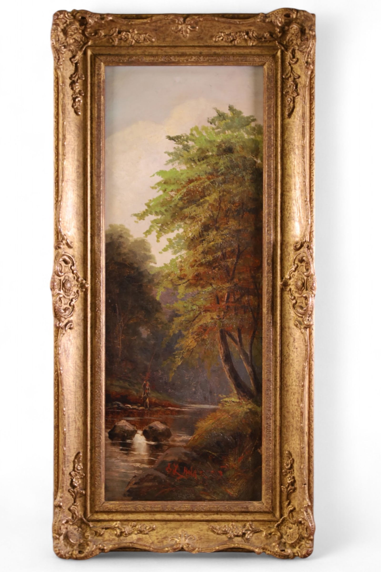 VICTORIAN LANDSCAPE PAINTING (1 of 2)