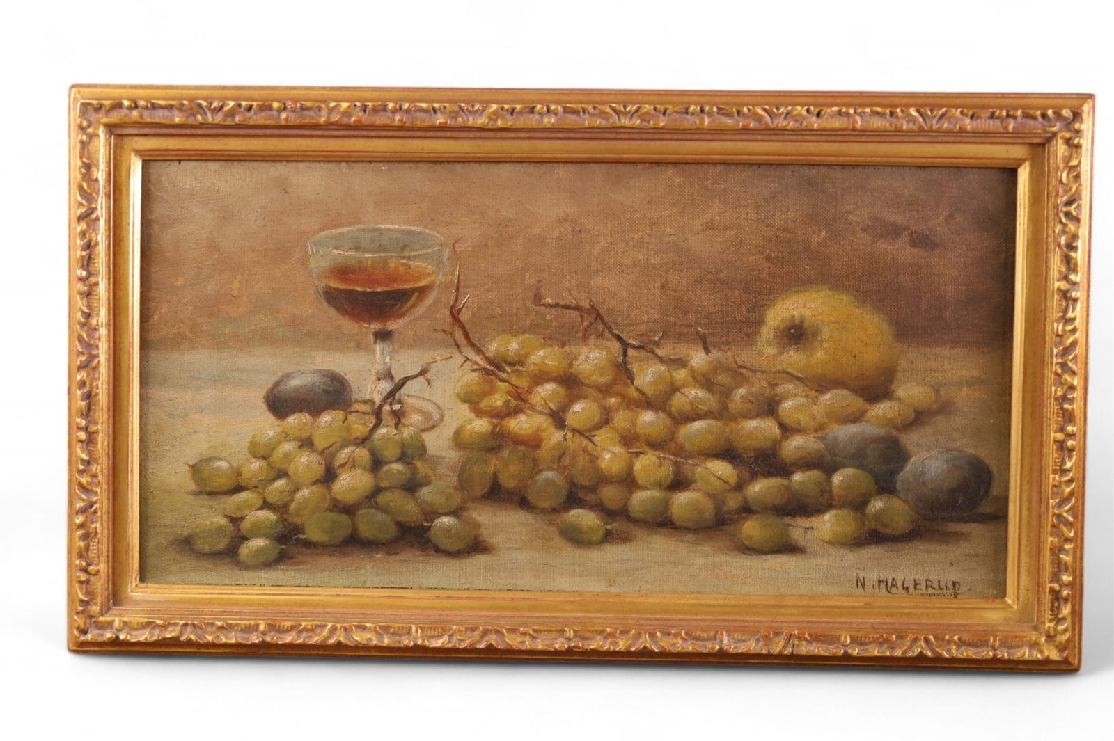 VICTORIAN STILL LIFE PAINTING (1 of 3)
