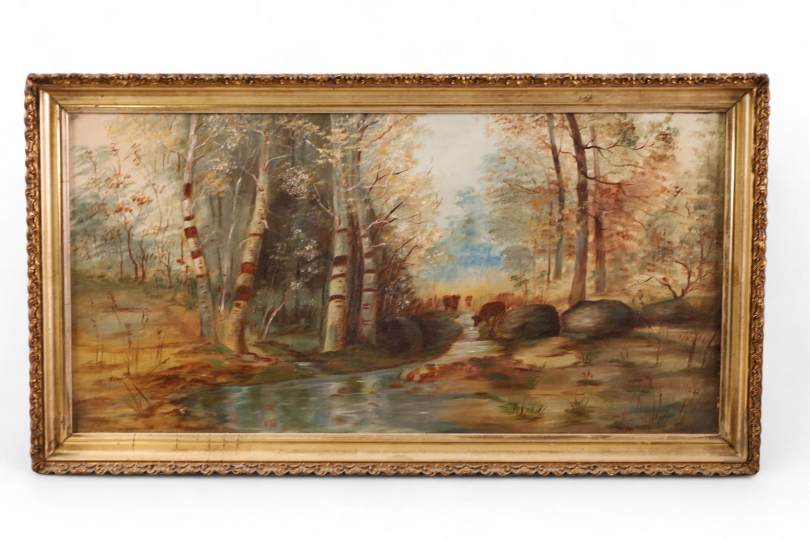 VICTORIAN LANDSCAPE PAINTING (1 of 2)