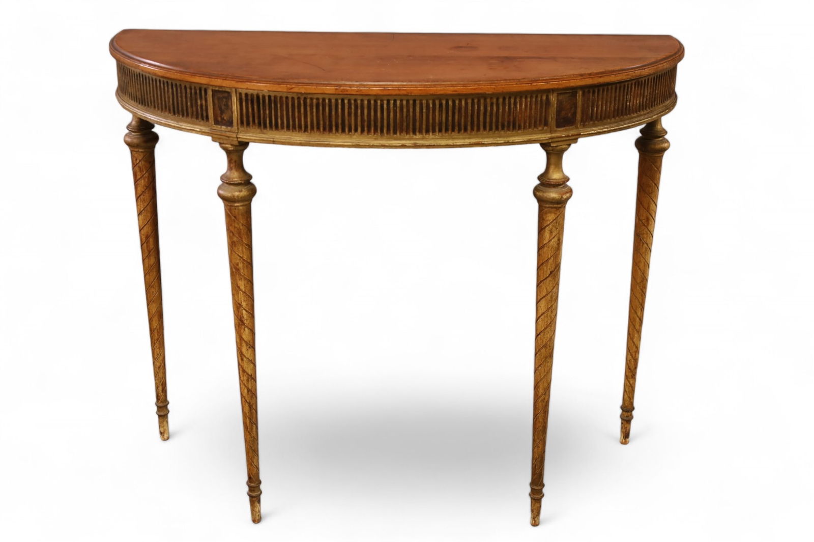 GILT CONSOLE TABLE (1 of 2)