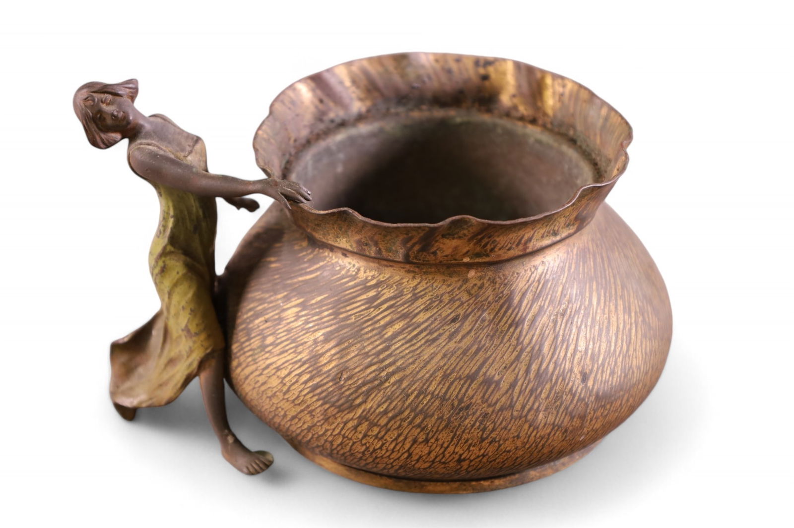 ART NOUVEAU LADY PLANTER (1 of 3)