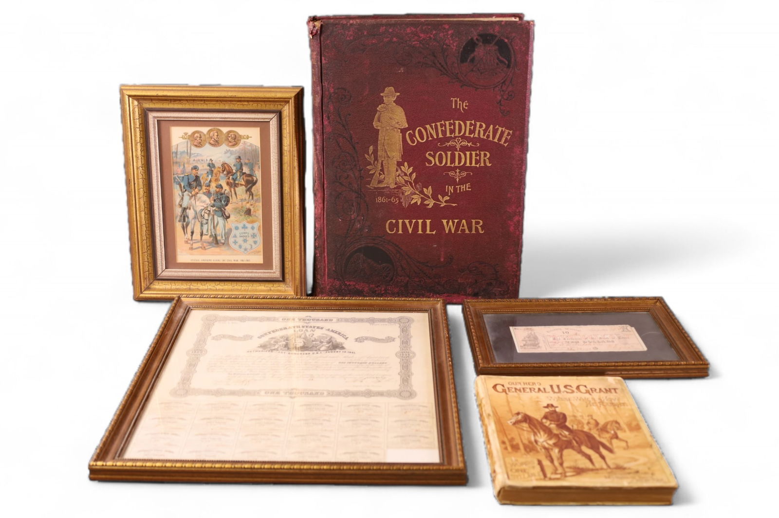 LOT OF CIVIL WAR ITEMS (1 of 4)