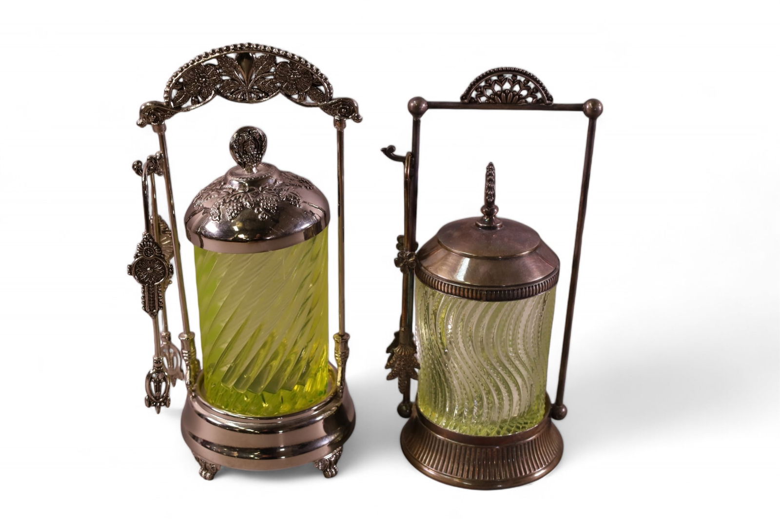 2 VASELINE PICKLE CASTERS (1 of 2)