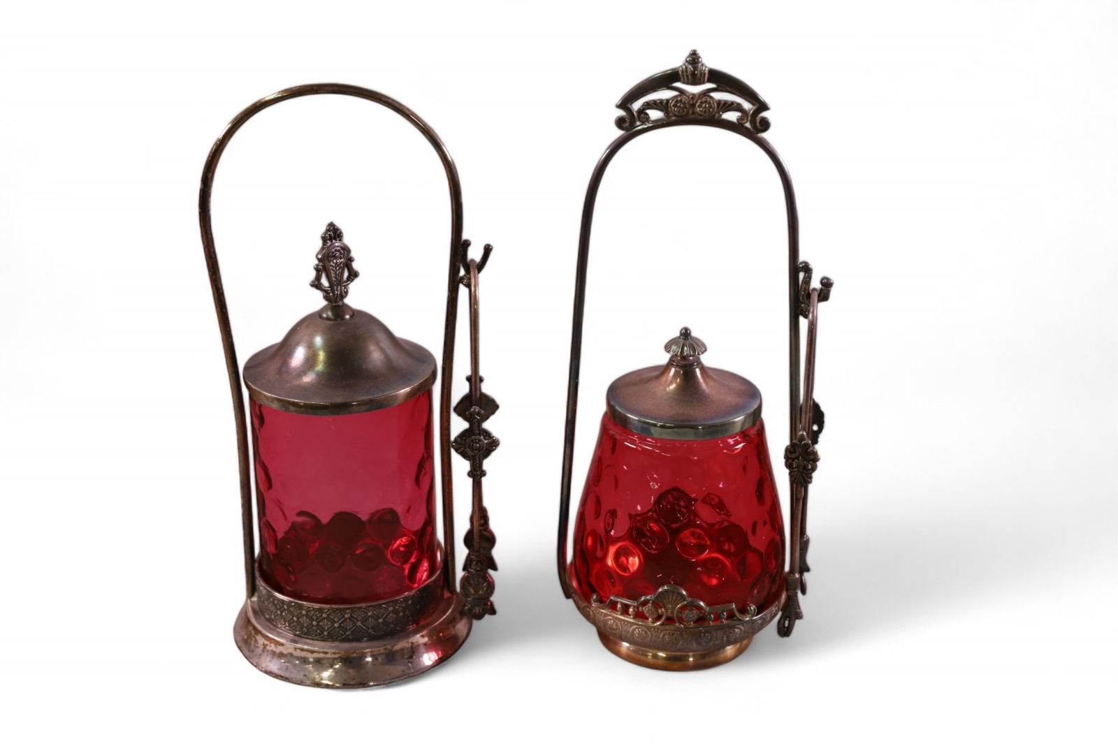 2 CRANBERRY PICKLE CASTERS (1 of 2)