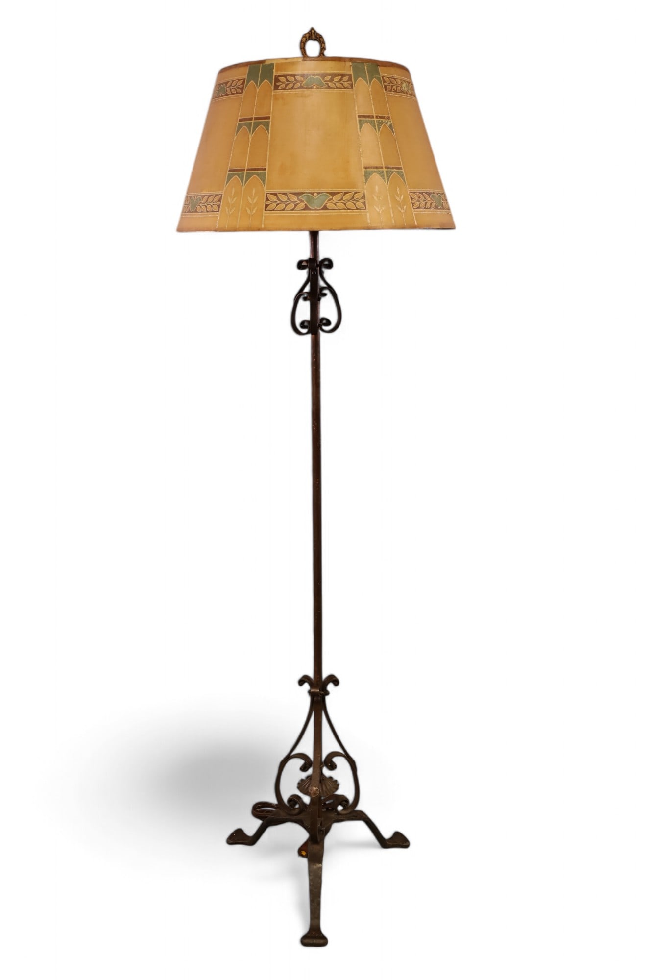 1920'S SPANISH IRON FLOOR LAMP (1 of 4)