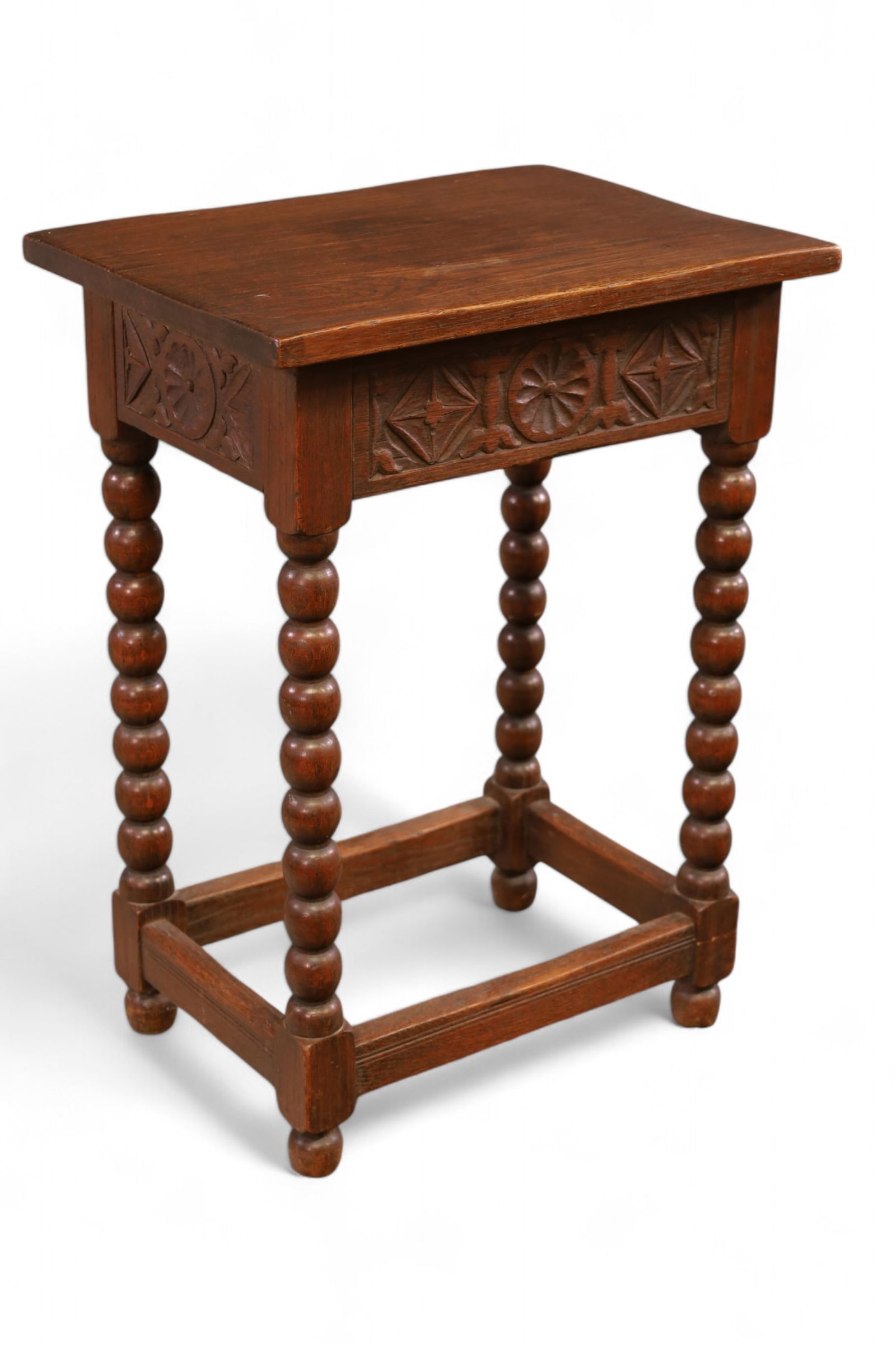 1920'S SPANISH REVIVAL FLIP TOP SIDE TABLE (1 of 3)