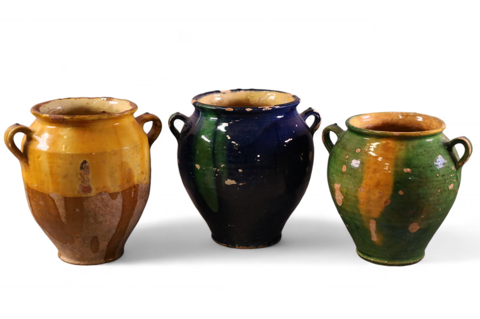 3 FRENCH POTTERY JUGS (1 of 4)