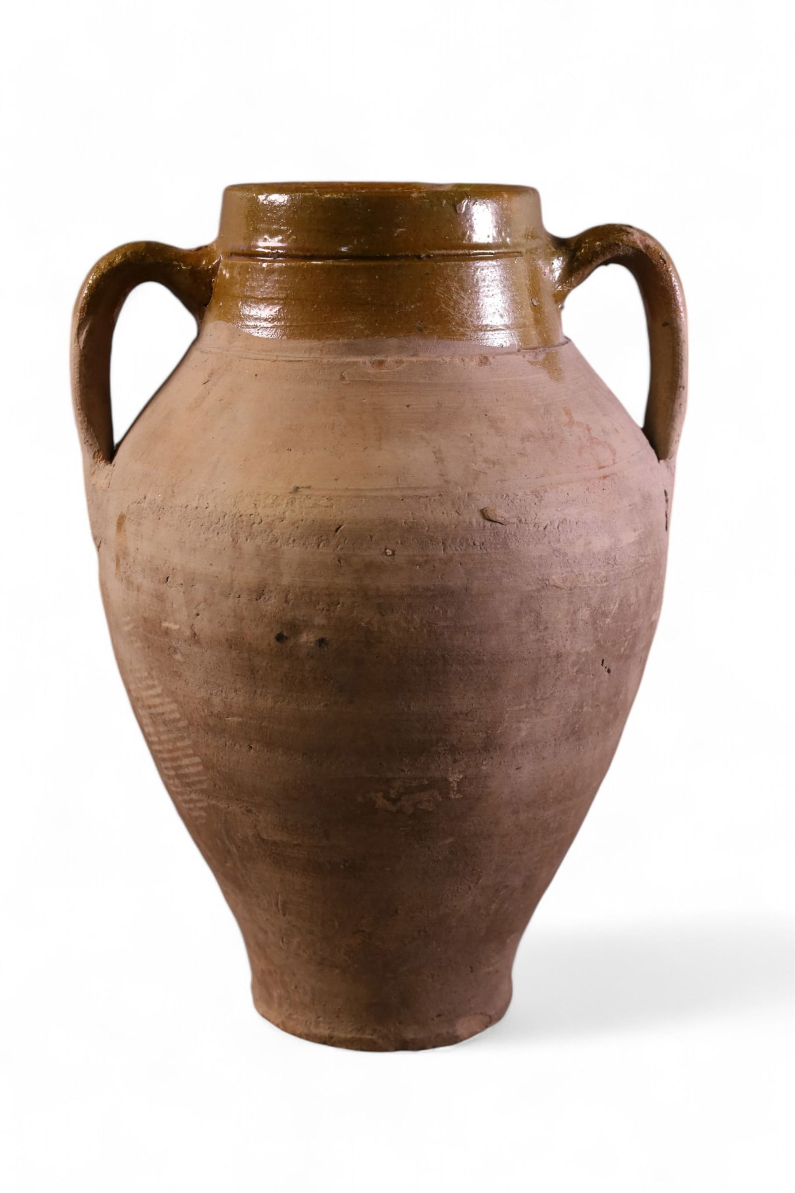 LARGE FRENCH POTTERY JUG (1 of 2)