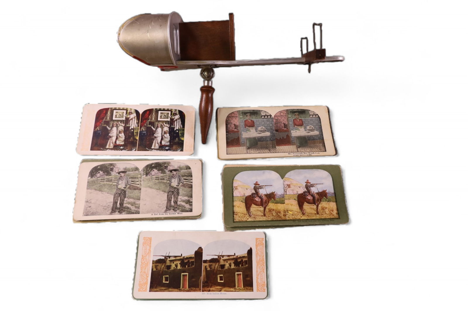 STEREOPTIC VIEWER WITH CARDS (1 of 3)