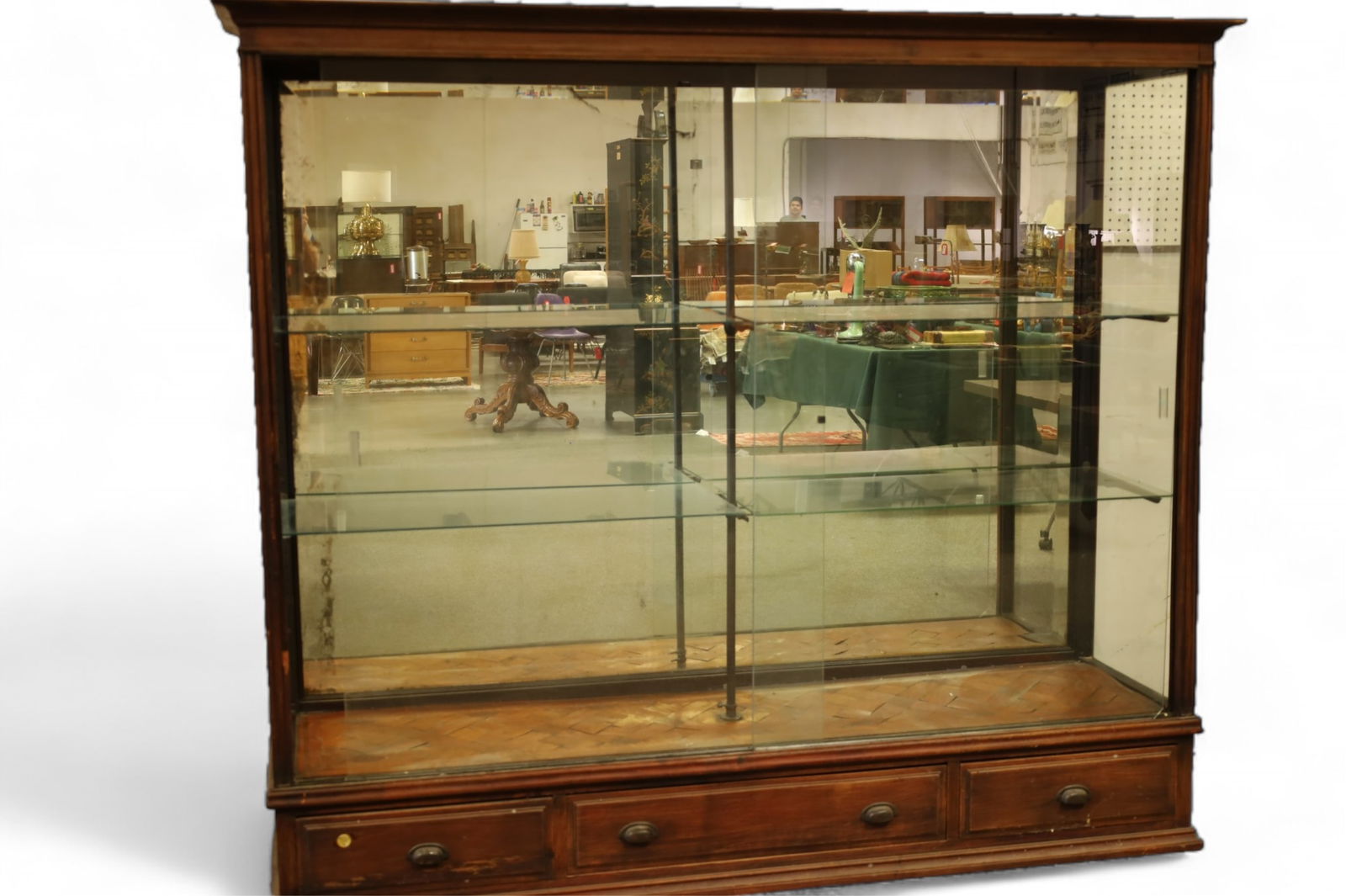 LARGE ANTIQUE SHOWCASE (1 of 3)