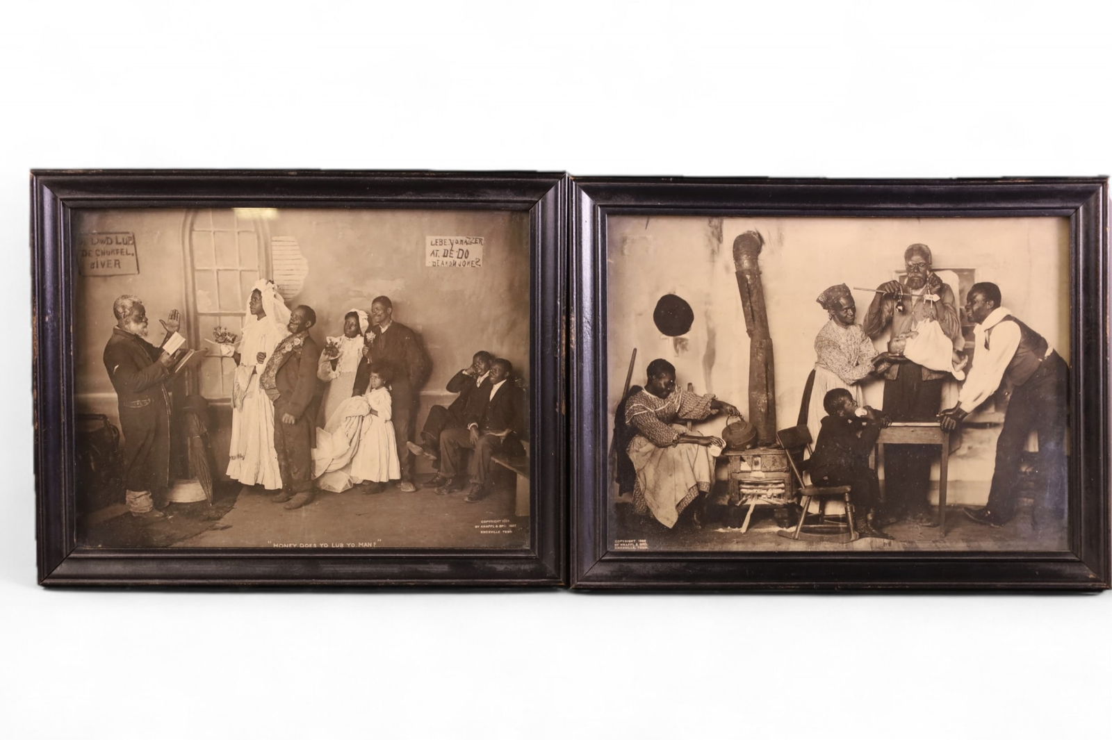 2 BLACK AMERICANA PHOTO PRINTS (1 of 4)