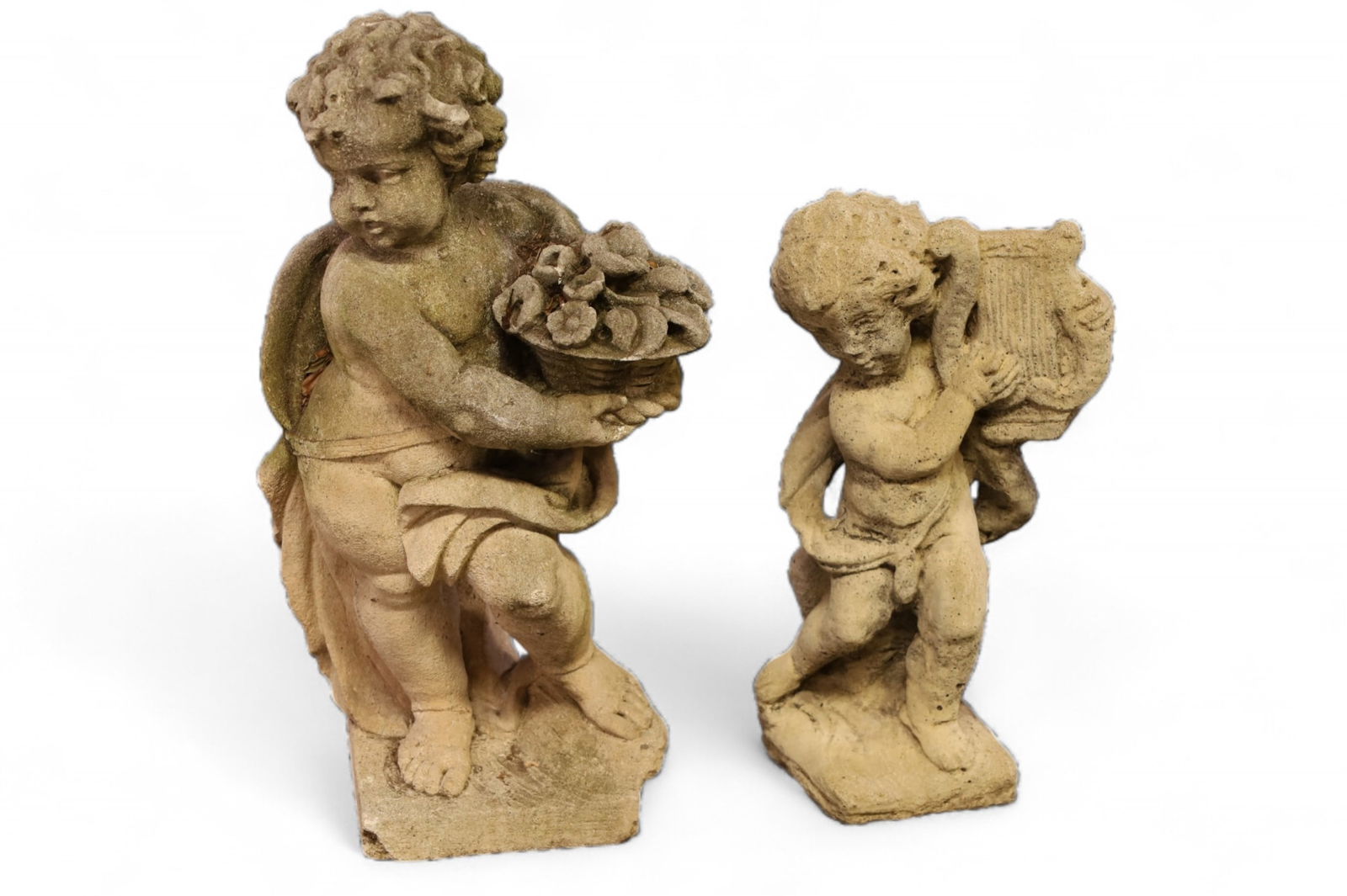 2 CONRETE STATUES (1 of 3)