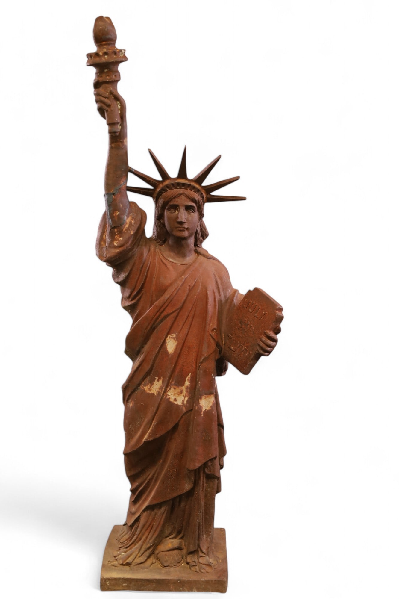 CAST IRON STATUE OF LIBERTY (1 of 7)