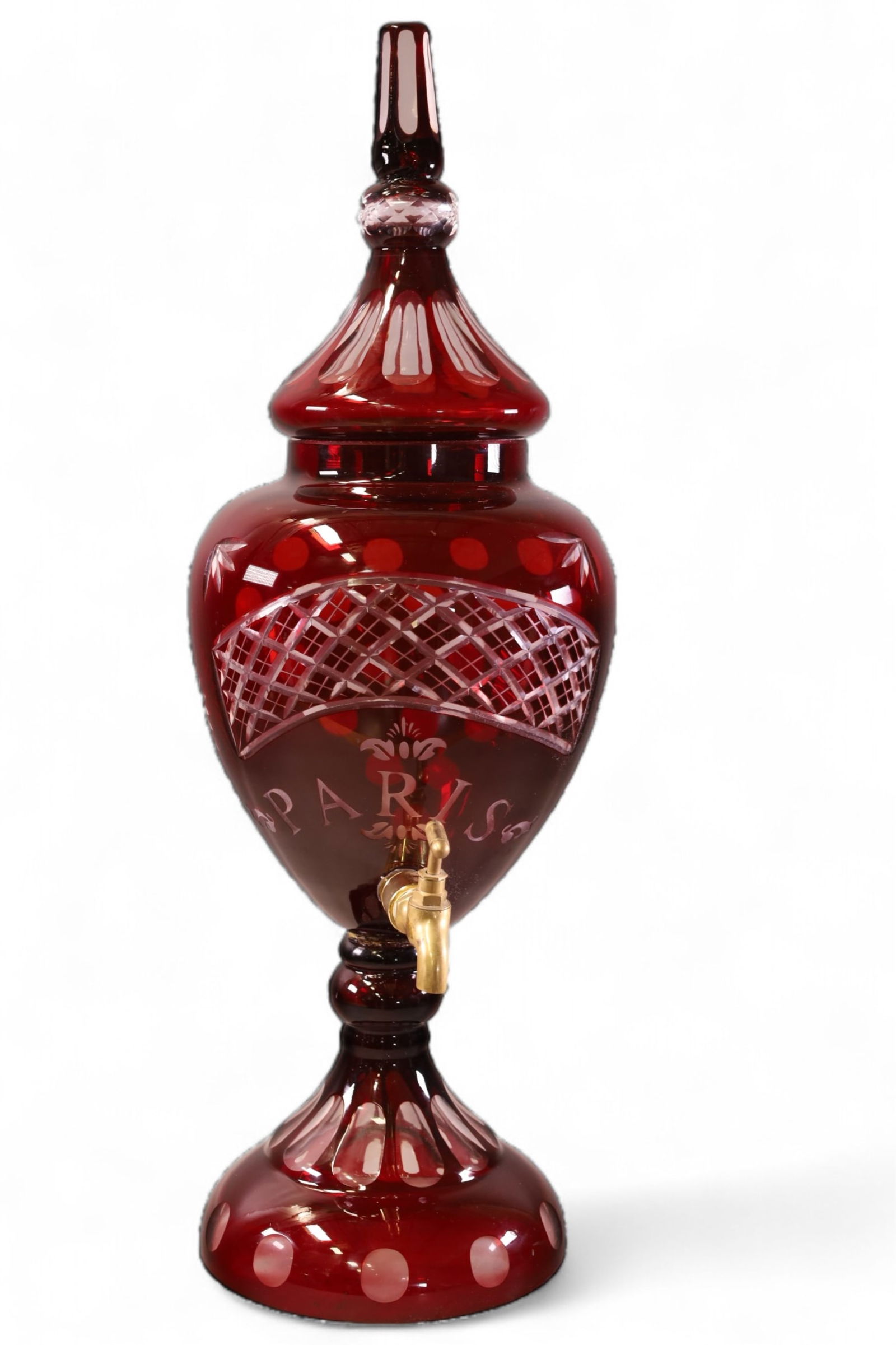 LARGE FRENCH BEVERAGE DISPENSER (1 of 5)