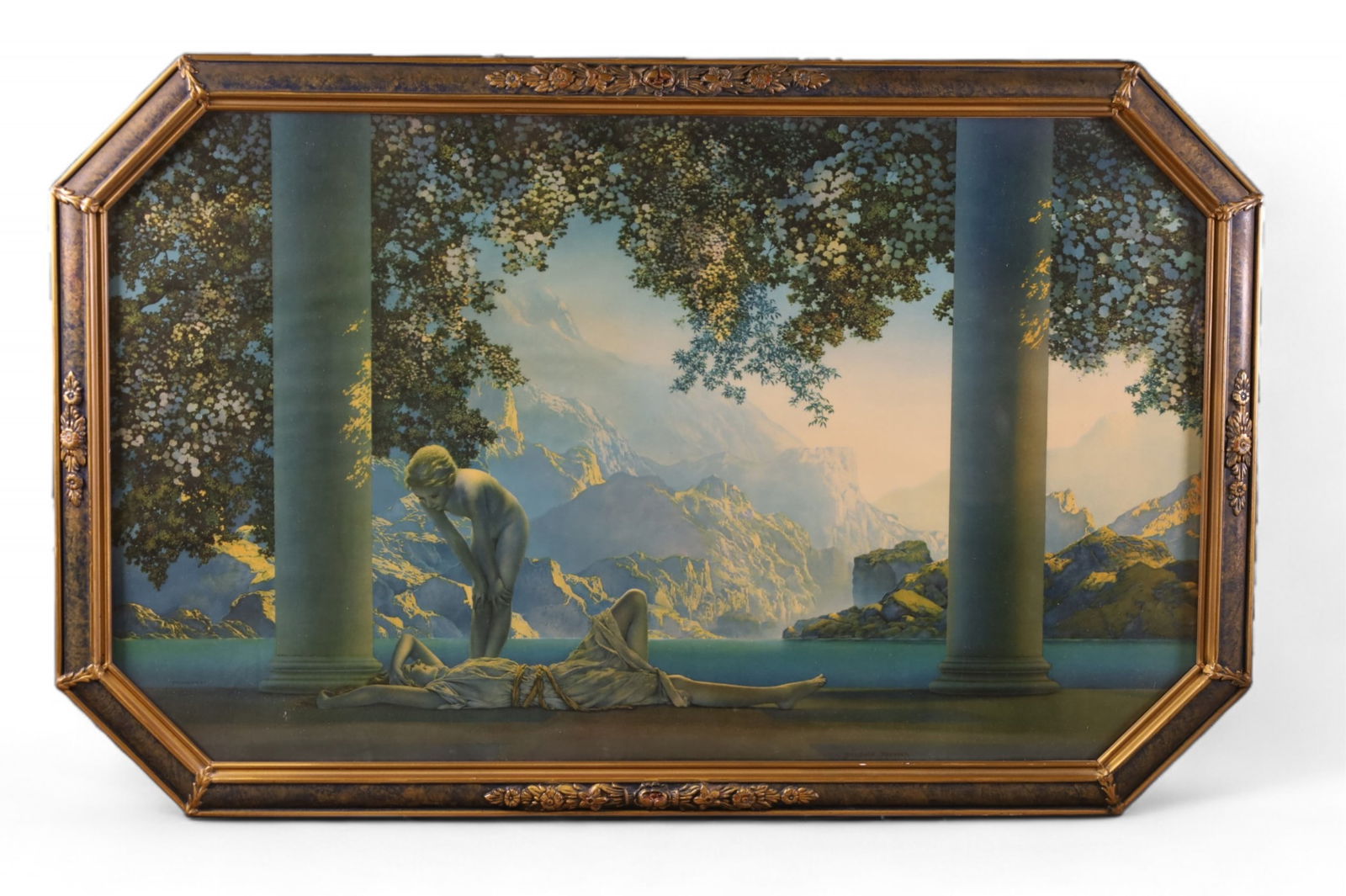 LARGE MAXFIELD PARRISH PRINT (1 of 2)