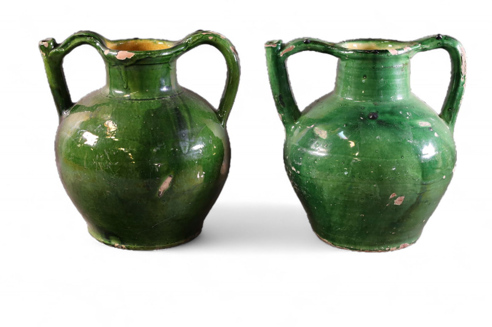 2 FRENCH POTTERY JUGS (1 of 3)