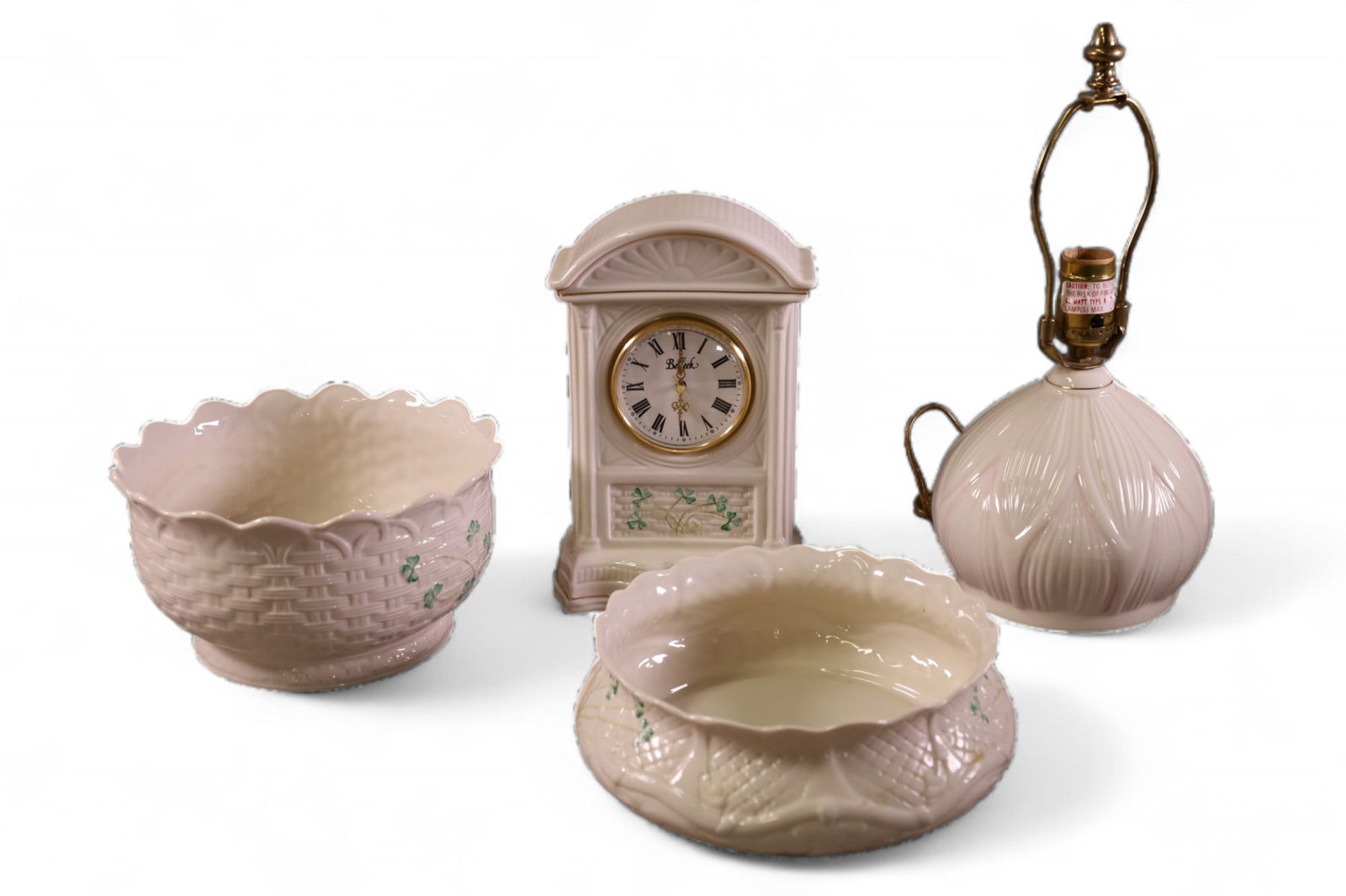 4 PIECES OF BELLEEK (1 of 4)