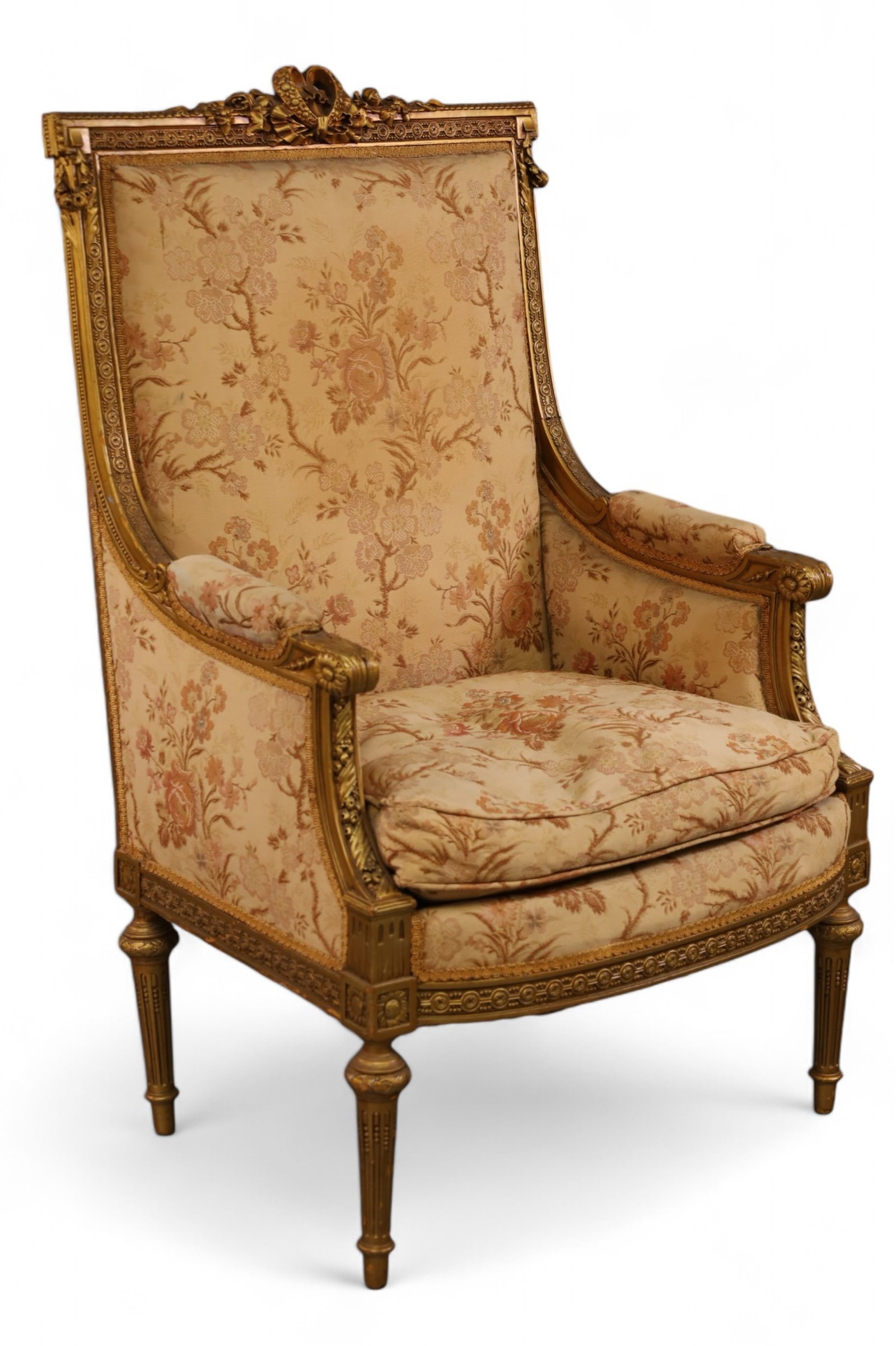 FRENCH PARLOR CHAIR (1 of 3)