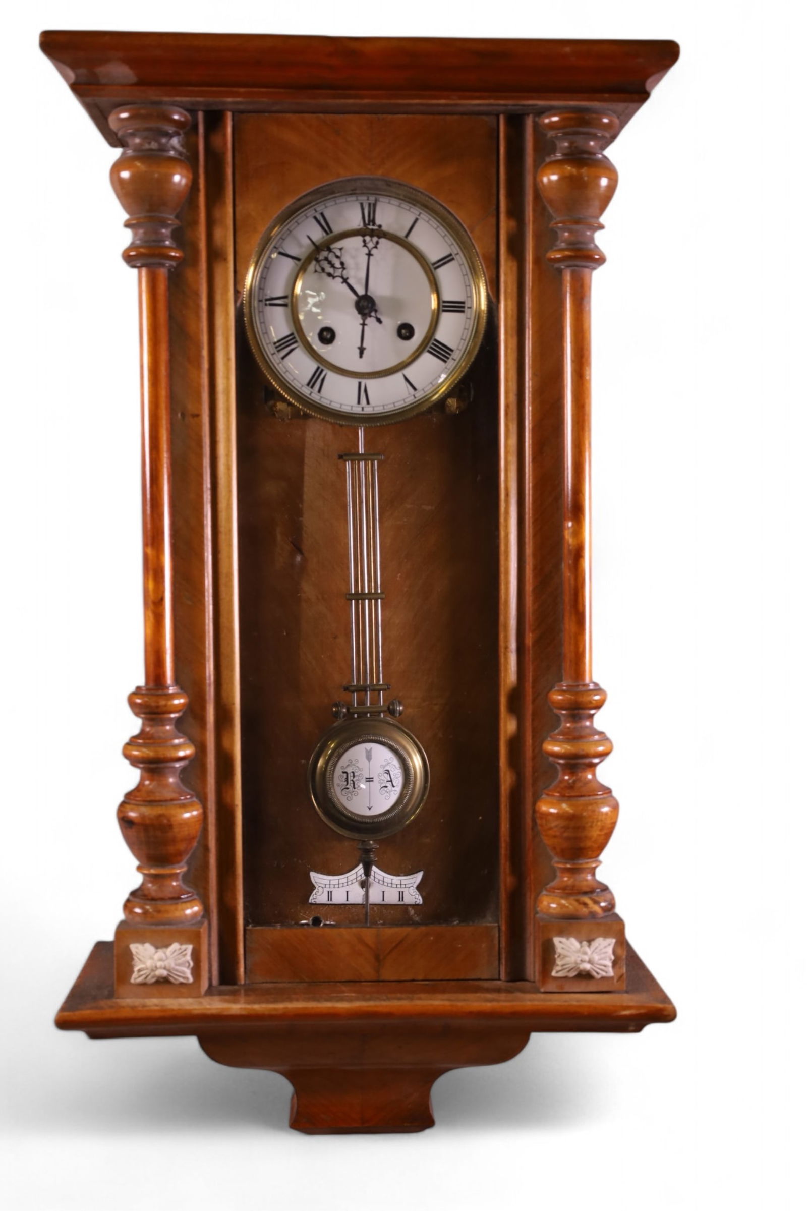 VICTORIAN REGULATOR WALL CLOCK (1 of 2)