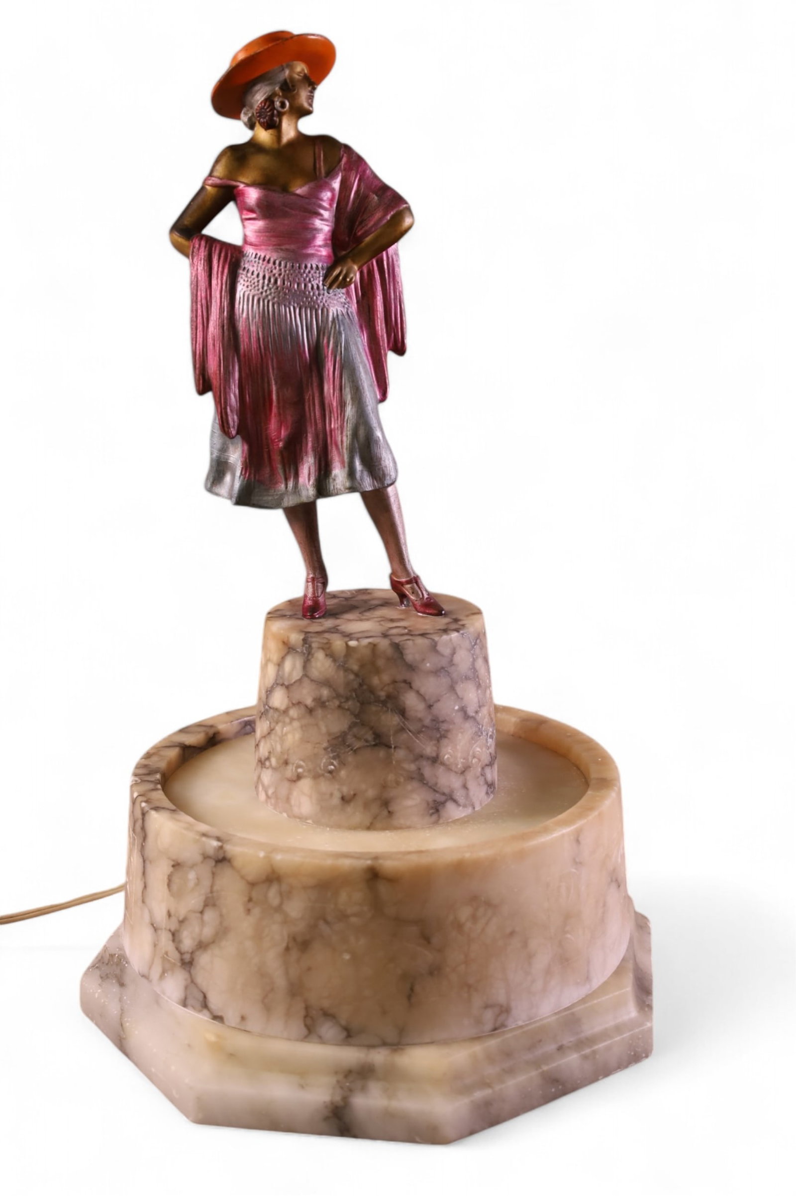 BRUNO ZACH FIGURAL LAMP (1 of 4)