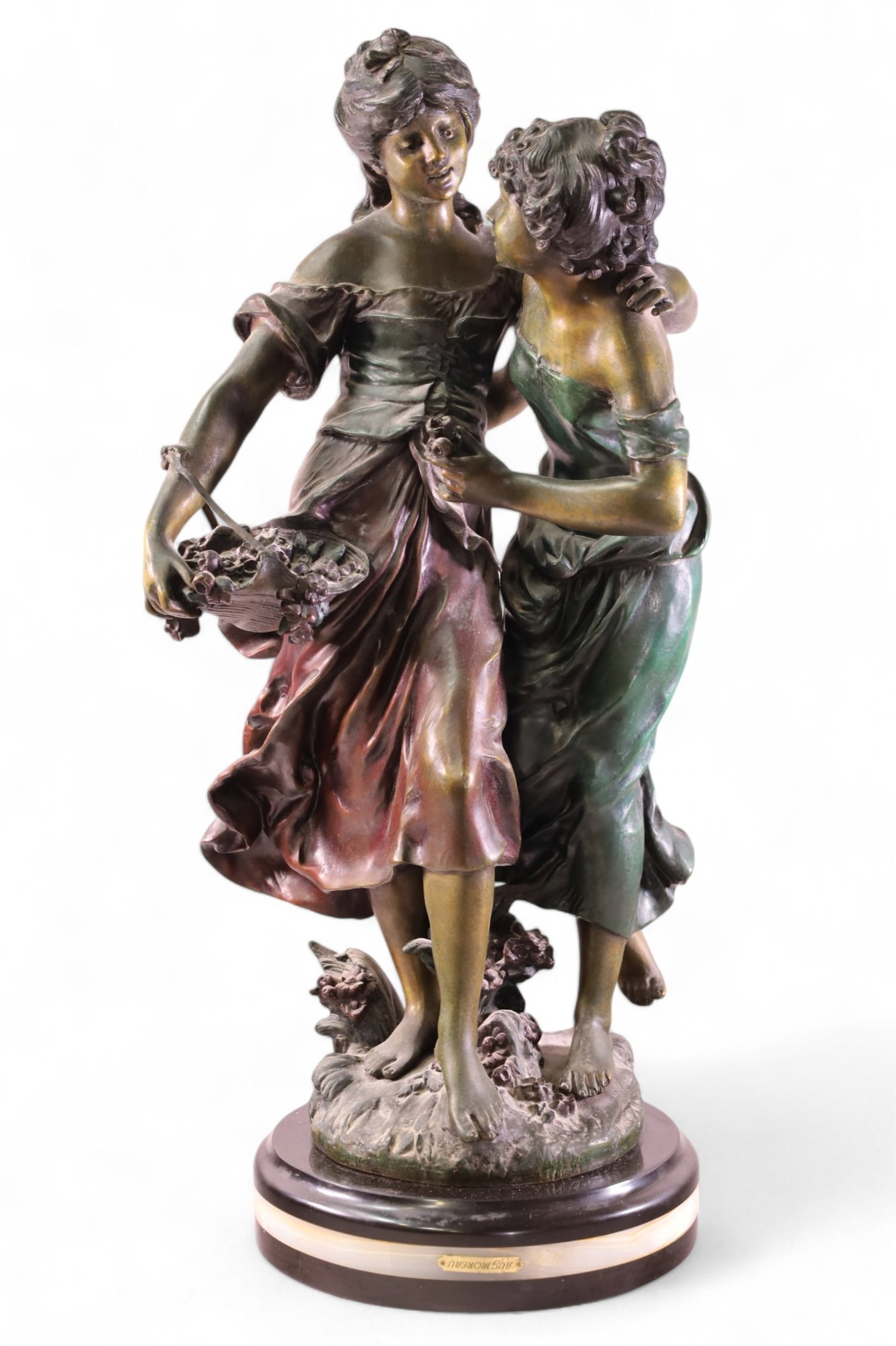 LARGE AFTER MOREAU BRONZE SCULPTURE (1 of 6)