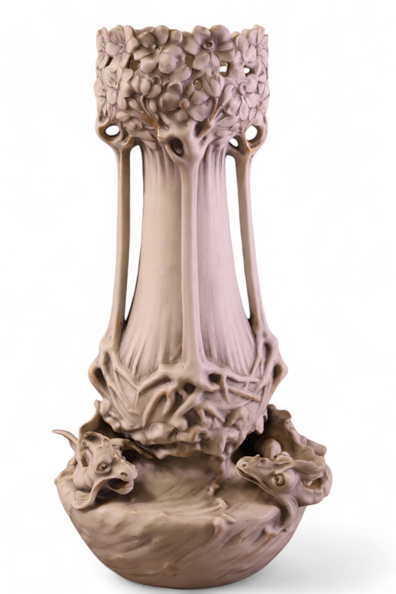 ROYAL DUX FIGURAL VASE (1 of 7)
