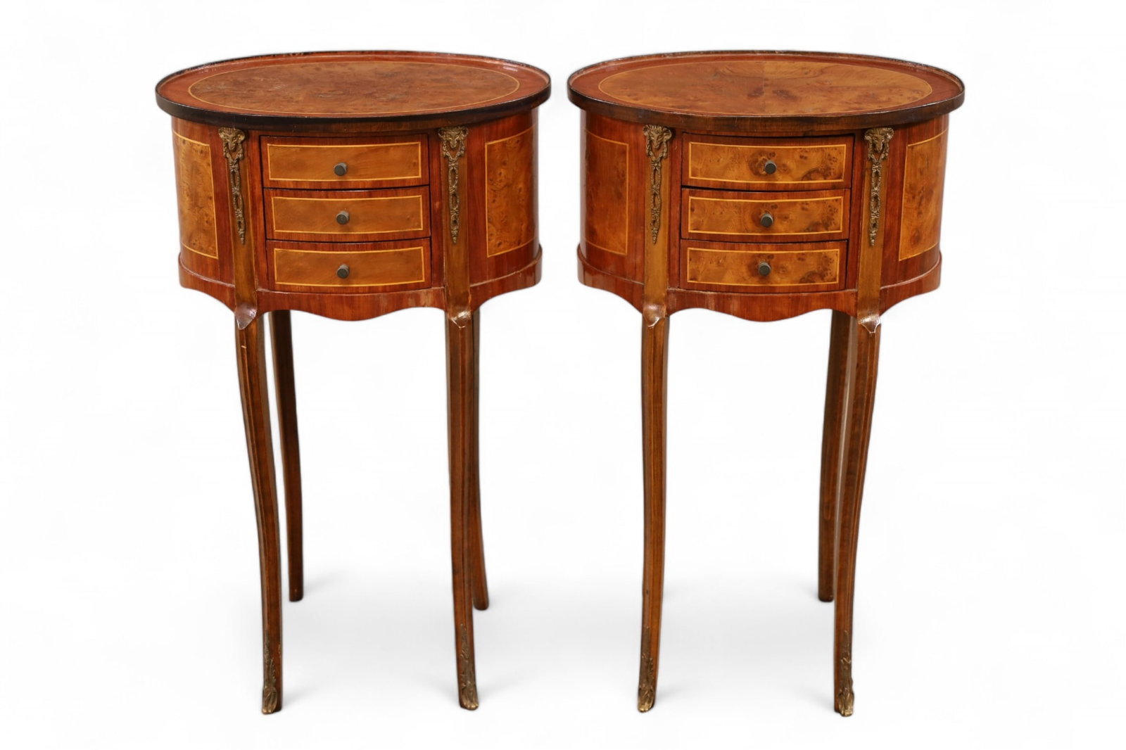 PAIR OF FRENCH NIGHTSTANDS (1 of 3)