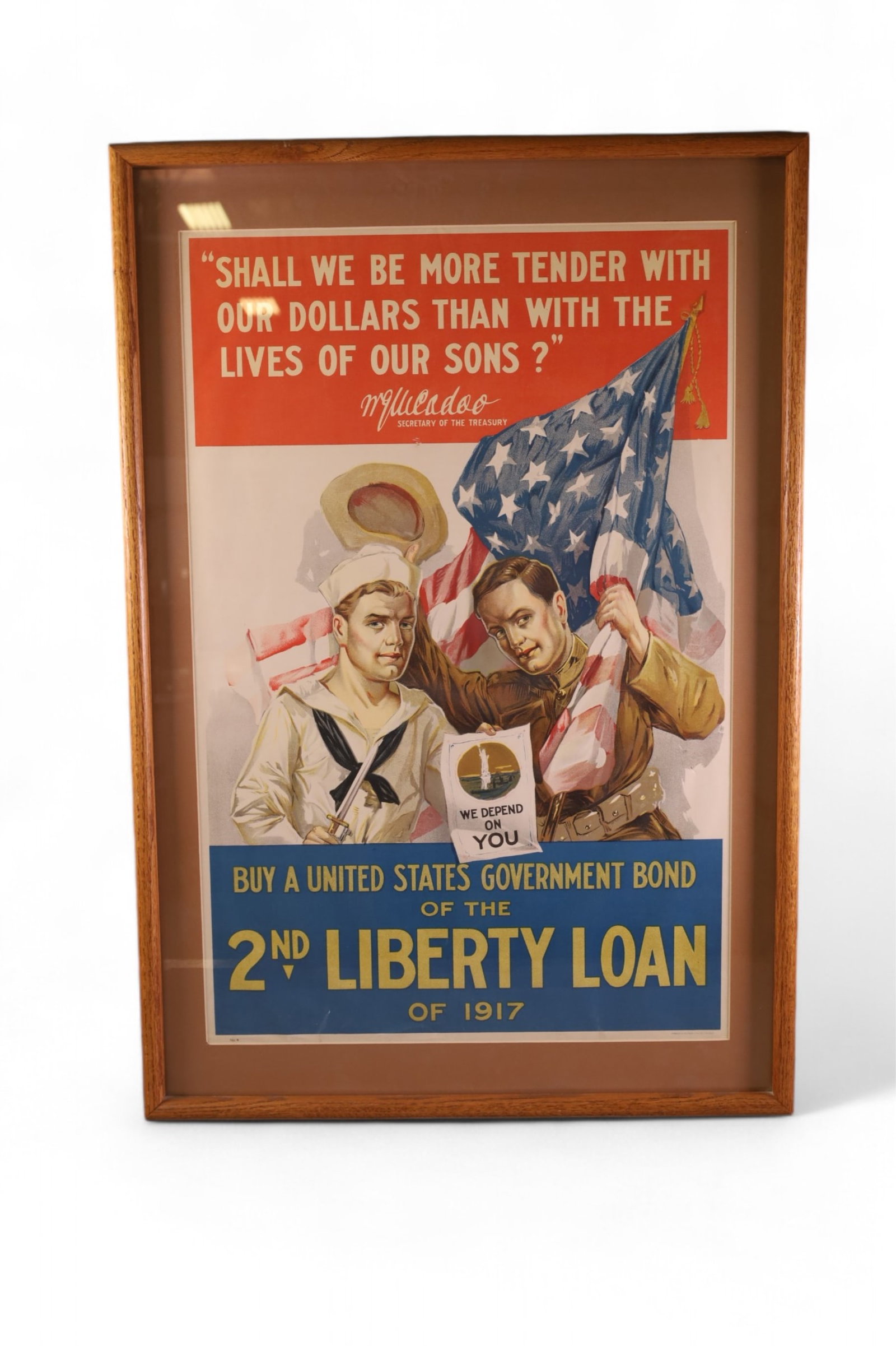U.S. WWI LIBERTY LOAN BOND POSTER (1 of 4)