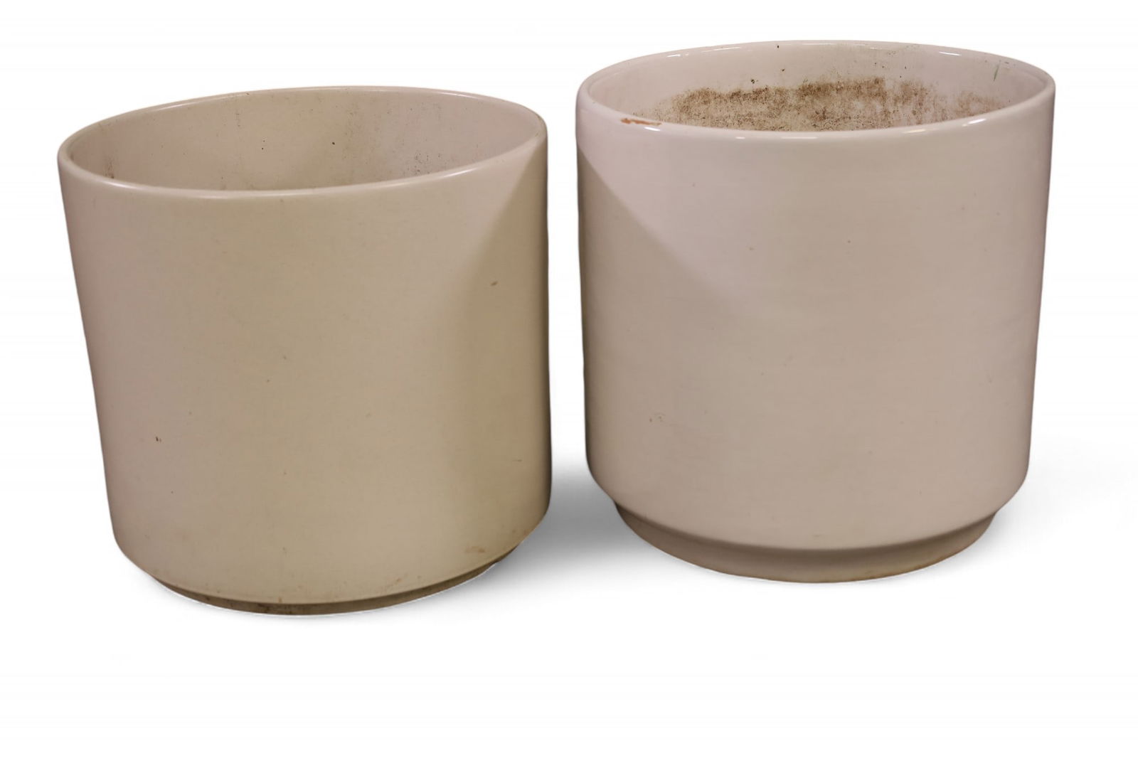 2 LARGE MID CENTURY MODERN POTS (1 of 5)