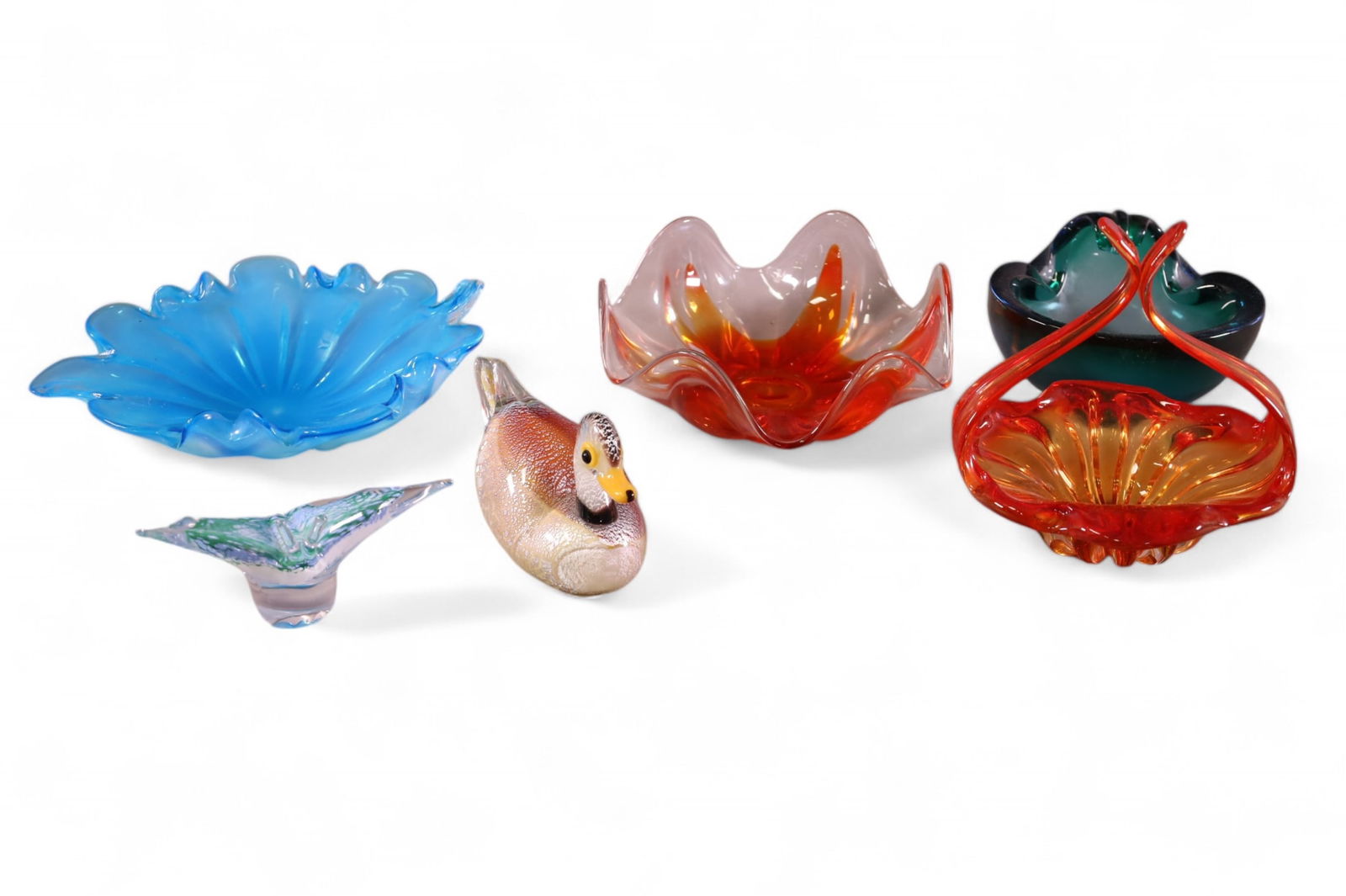 6 PIECES OF MURANO (1 of 4)