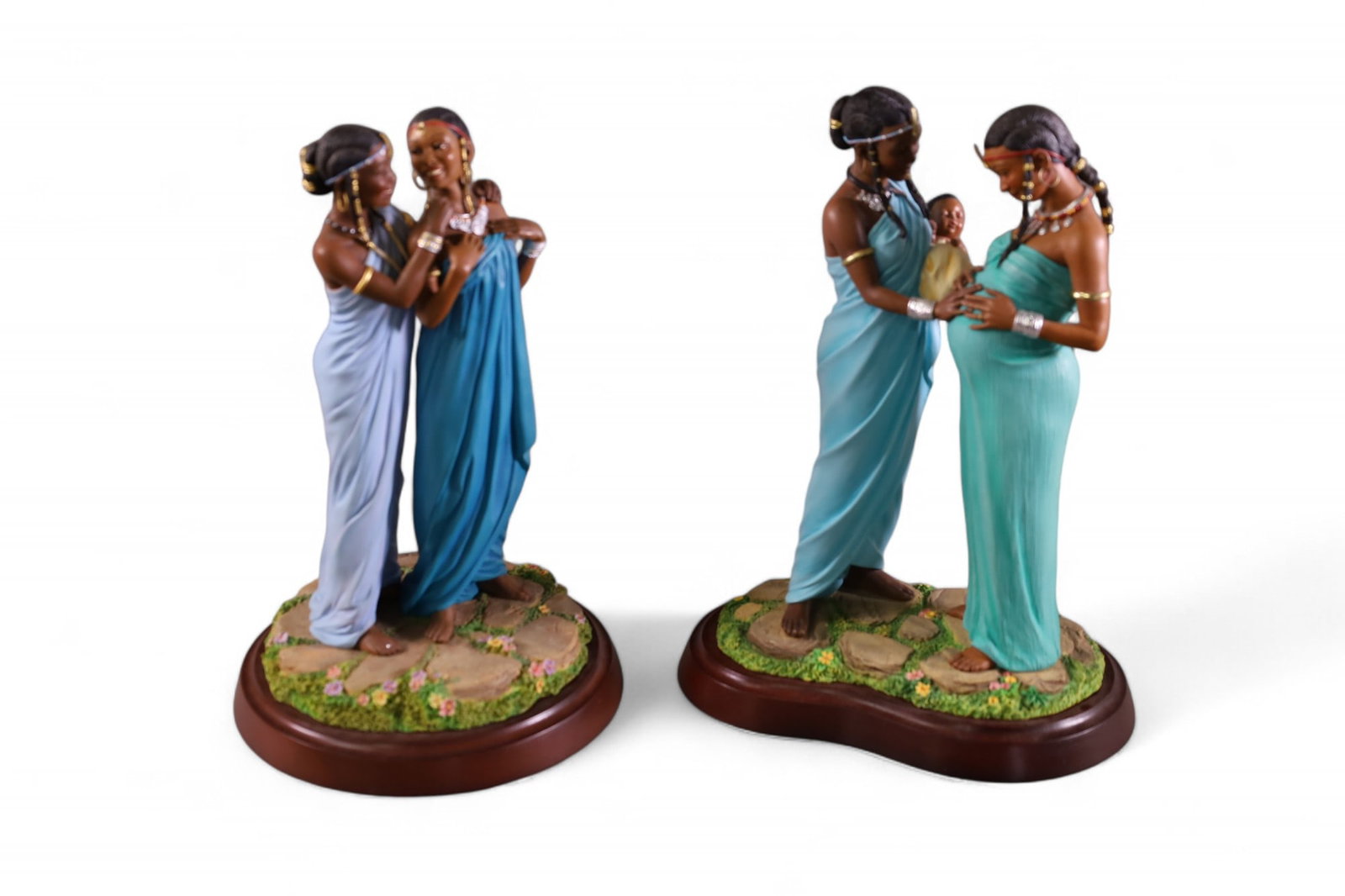 TWO THOMAS BLACKSHEAR FIGURES (1 of 5)