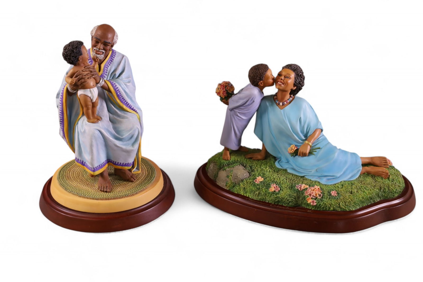 TWO THOMAS BLACKSHEAR FIGURES (1 of 5)