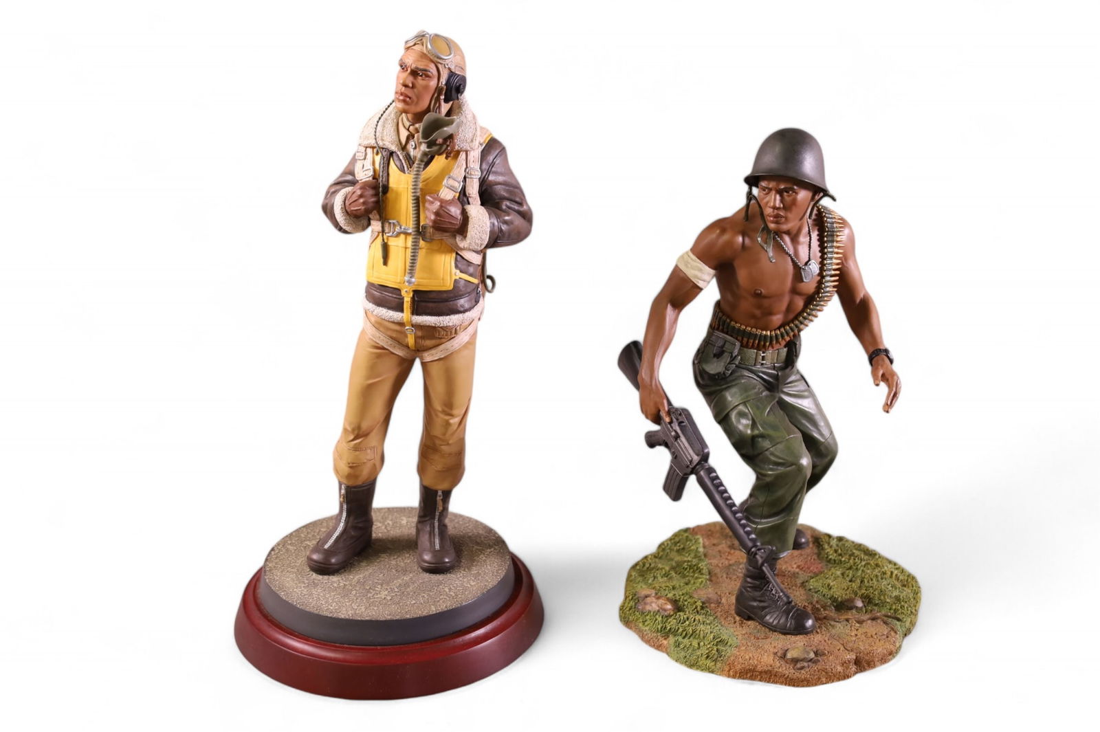 TWO THOMAS BLACKSHEAR FIGURES (1 of 5)