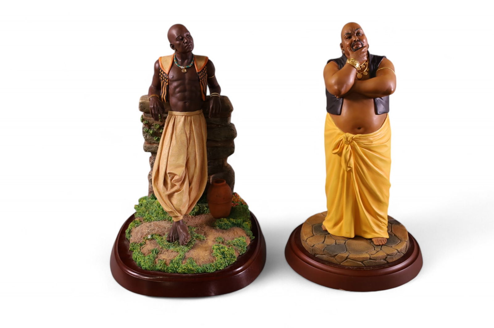 TWO THOMAS BLACKSHEAR FIGURES (1 of 6)