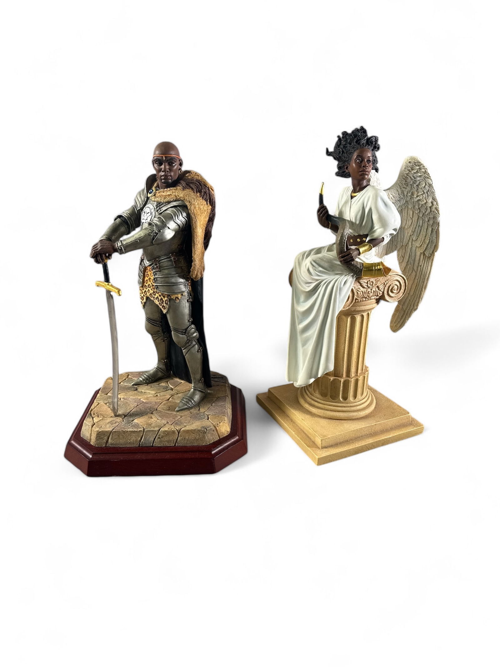 TWO THOMAS BLACKSHEAR FIGURES (1 of 6)