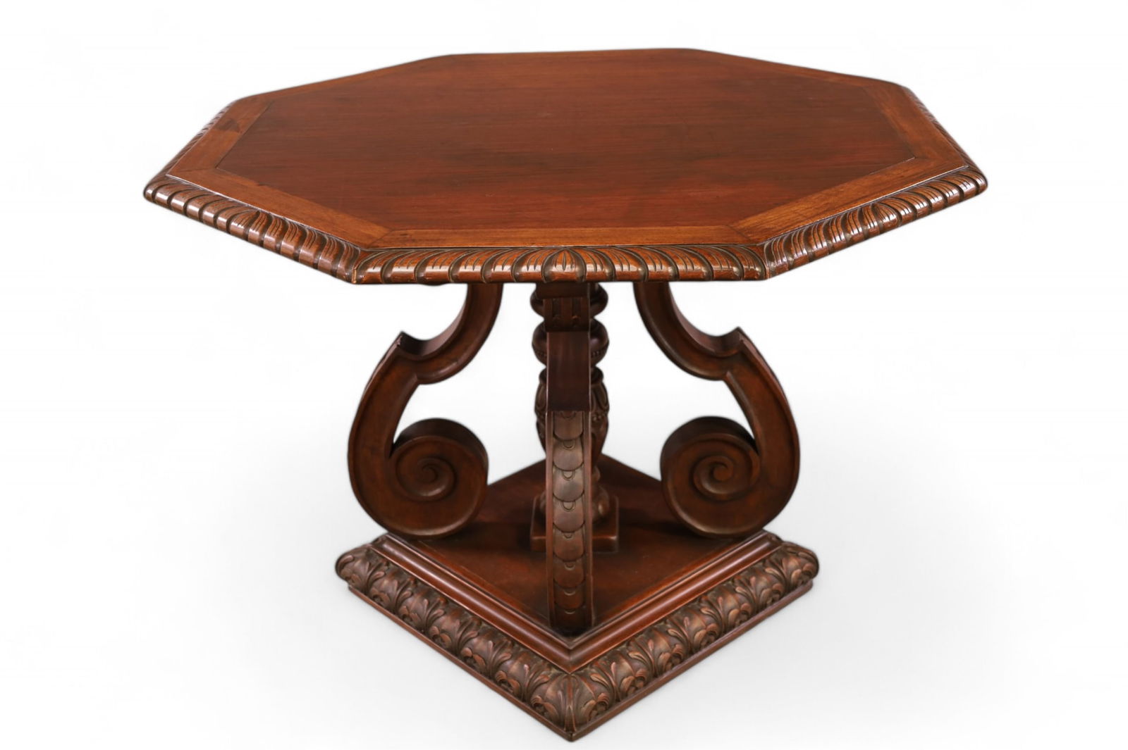 LARGE ANTIQUE SPANISH CENTER TABLE (1 of 3)