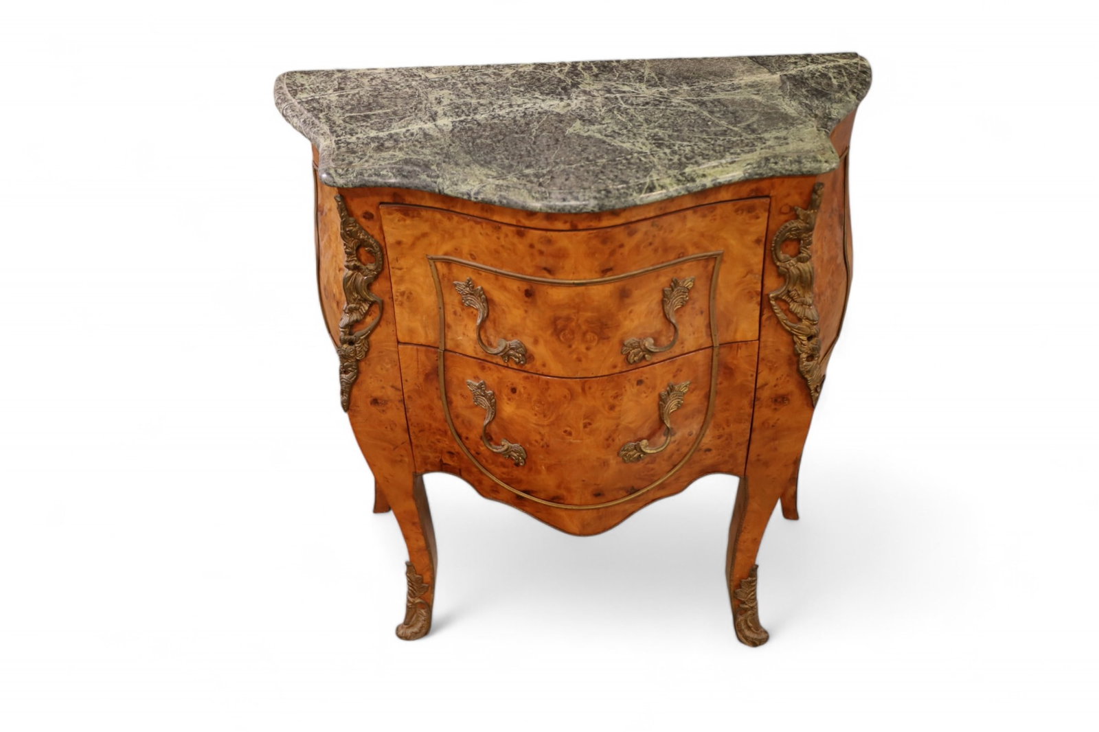 FRENCH STYLE MARBLE TOP STAND (1 of 3)