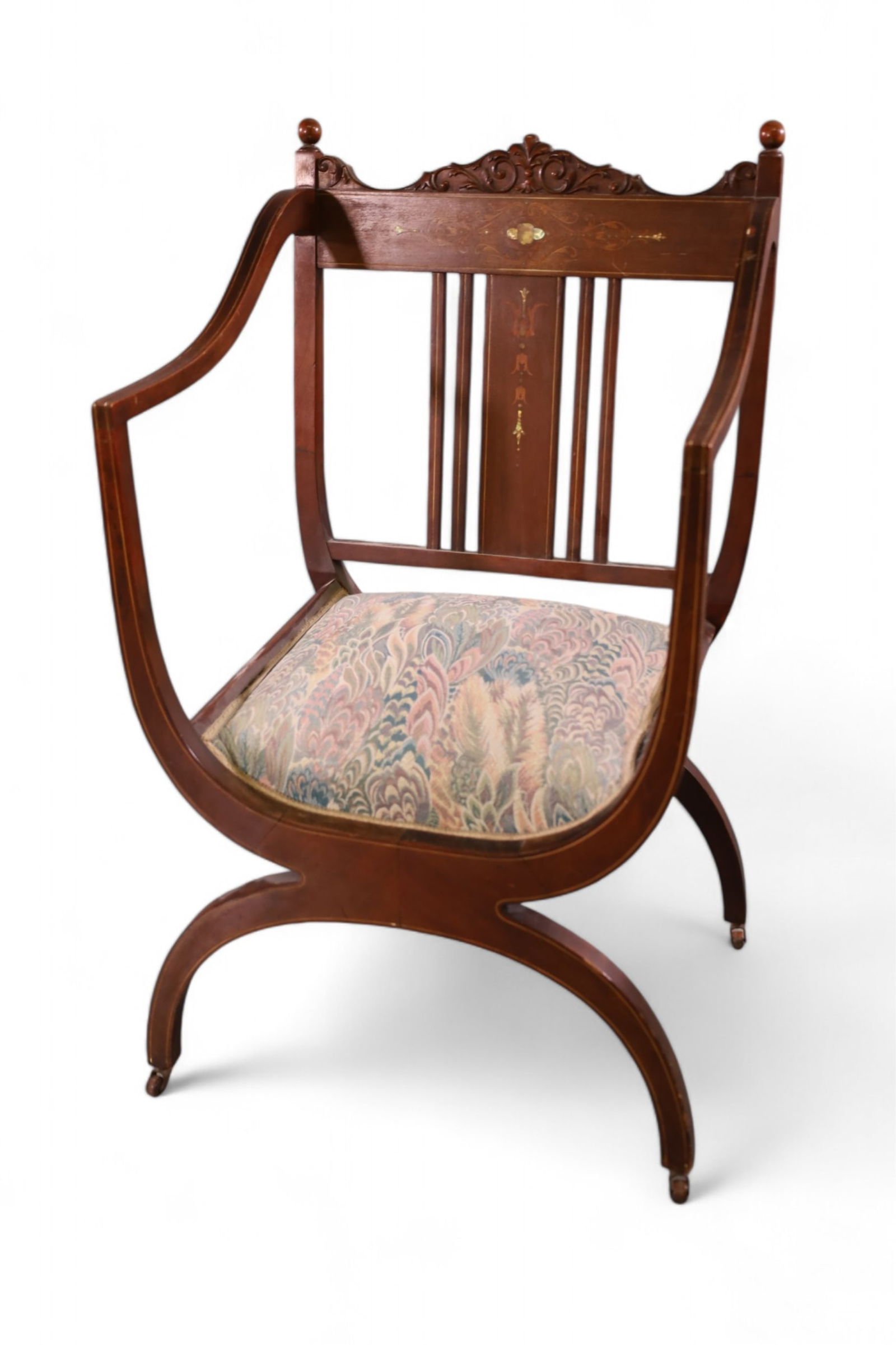 VICTORIAN PARLOR CHAIR (1 of 3)