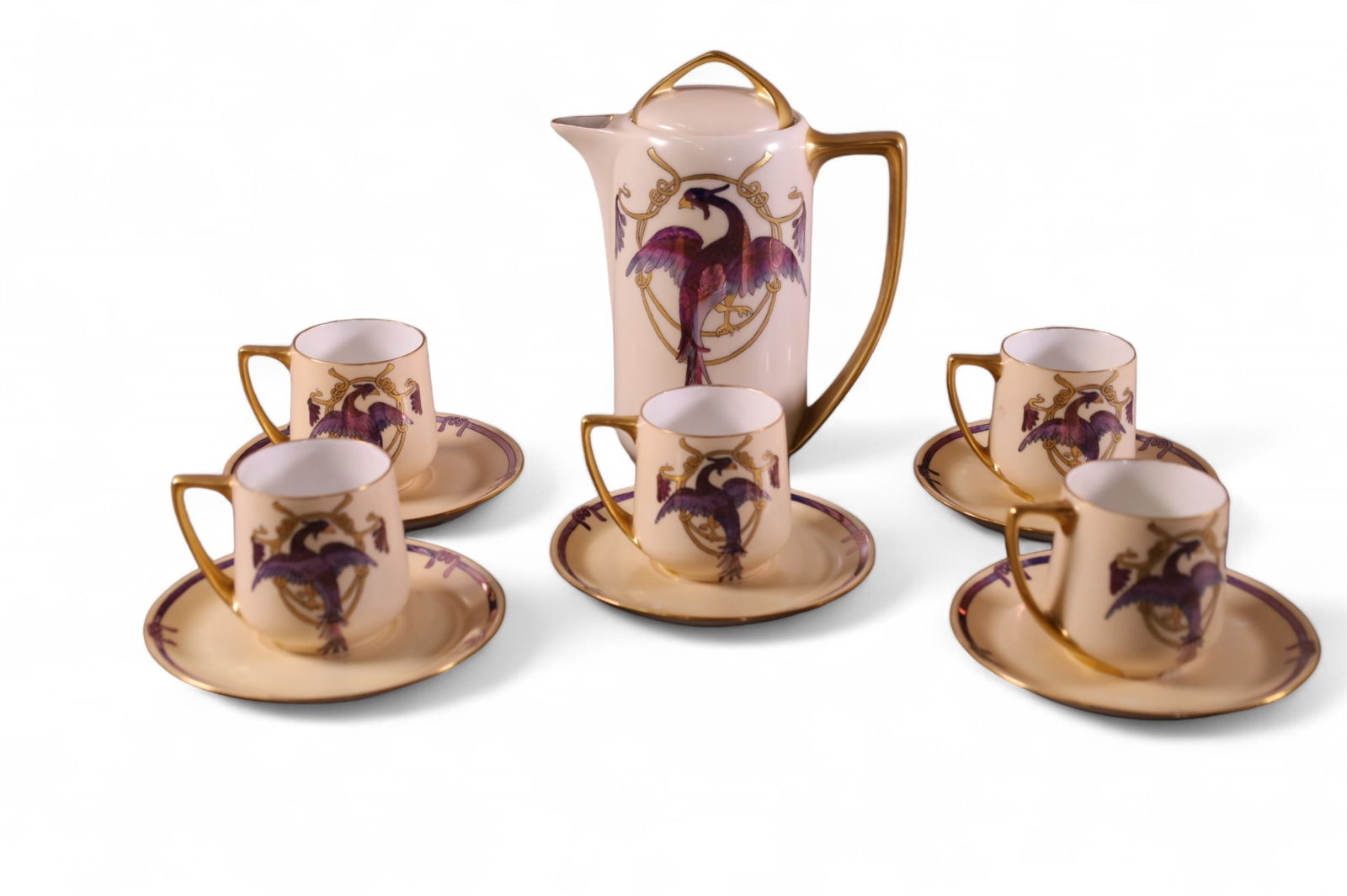 ROSENTHAL CHOCOLATE SET (1 of 4)